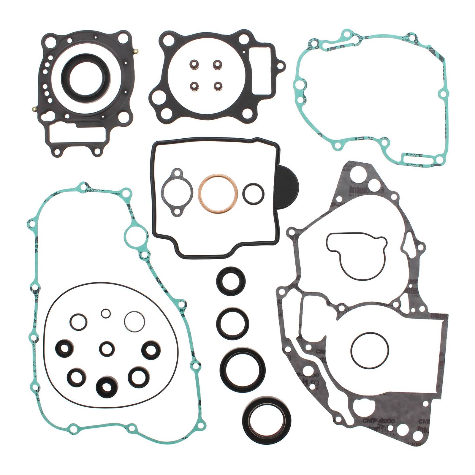 Vertex Complete Gasket Set with Oil Seals