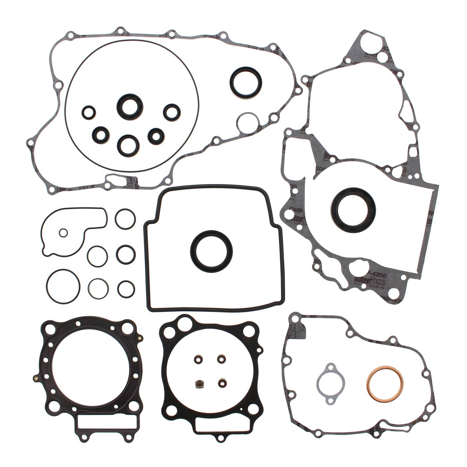 Vertex Complete Gasket Set with Oil Seals