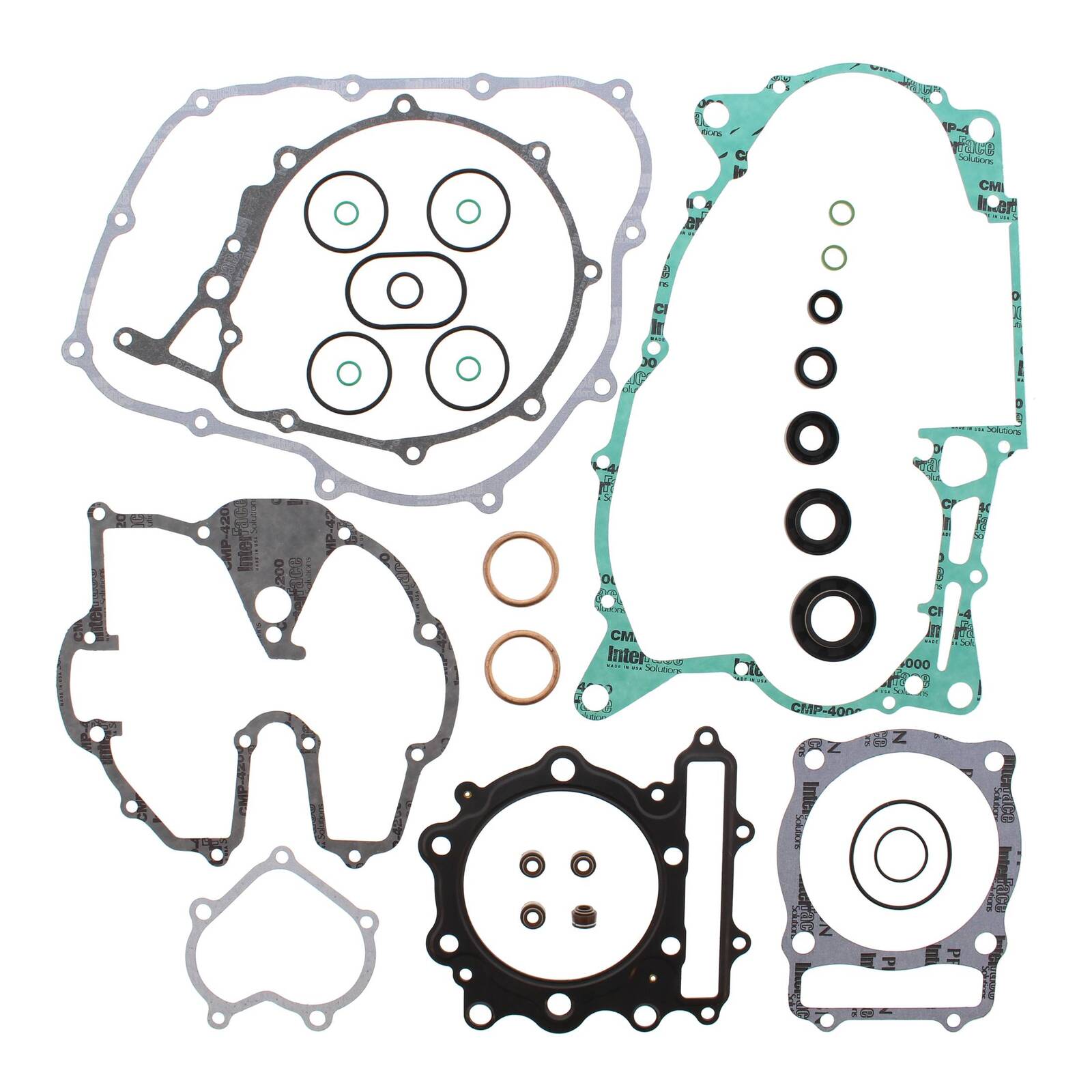 Vertex Complete Gasket Set with Oil Seals