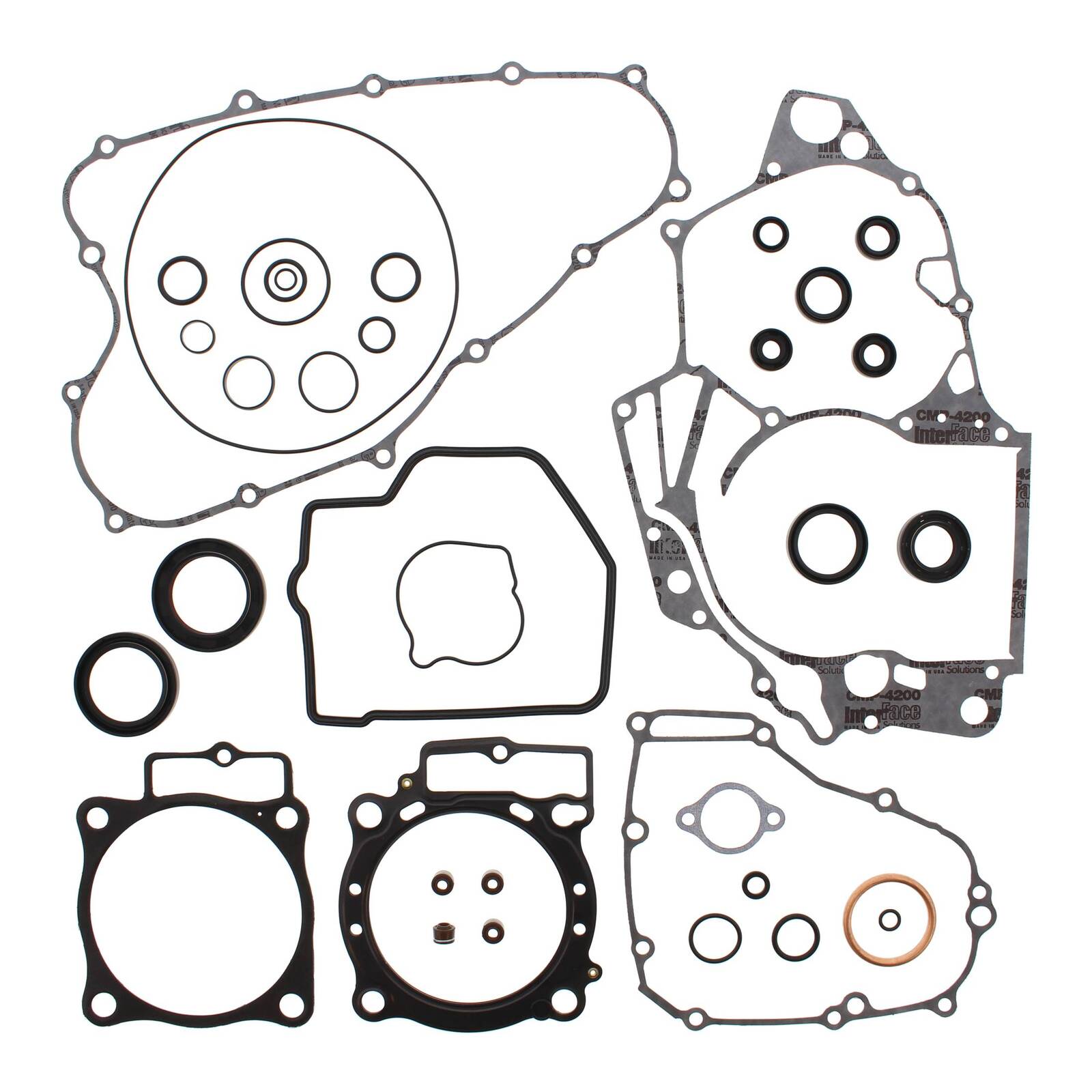 Vertex Complete Gasket Set With Oil Seals Honda