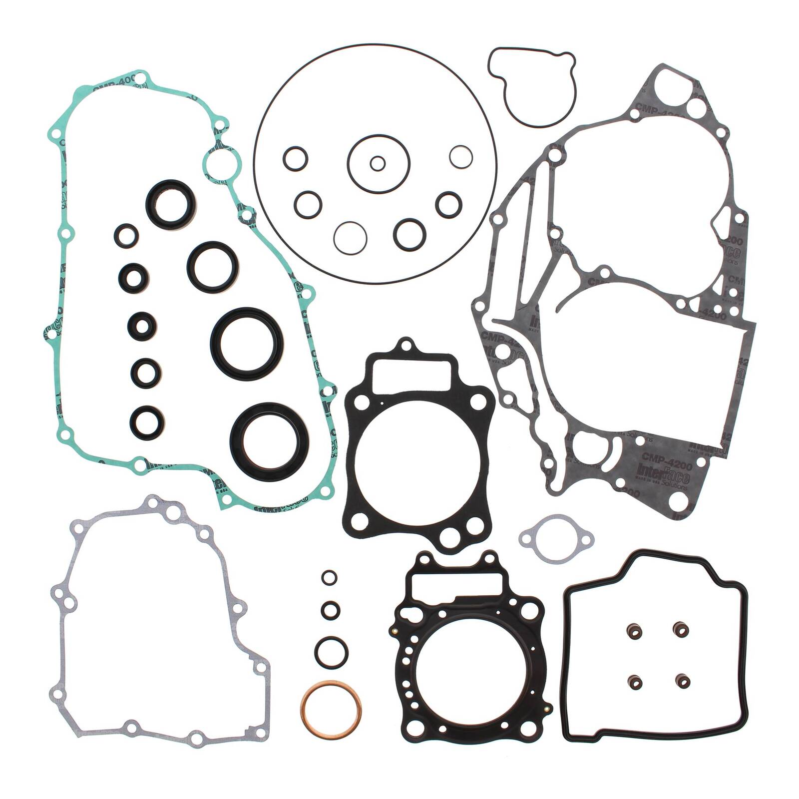 Vertex Complete Gasket Set With Oil Seals Honda