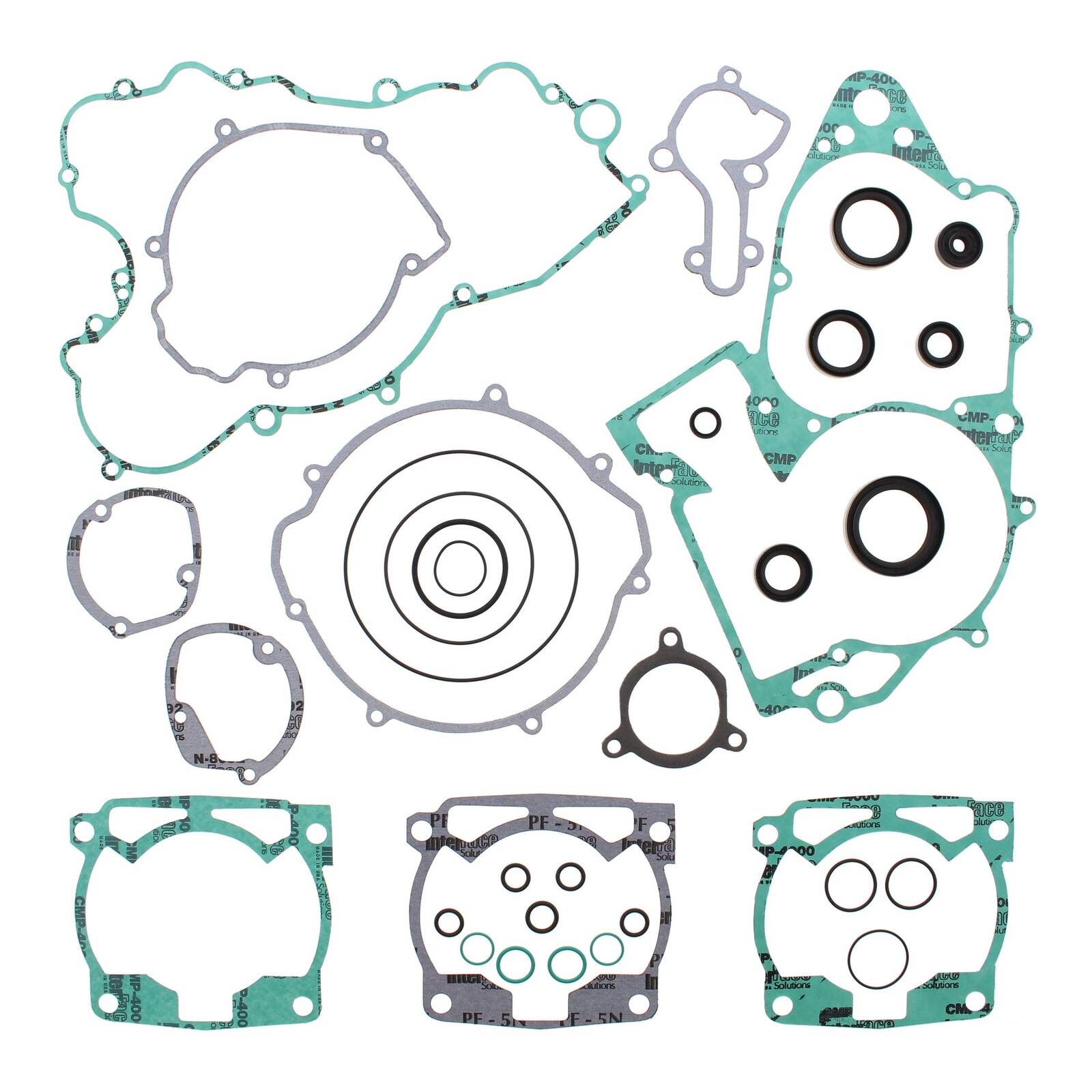 Vertex Complete Gasket Set with Oil Seals