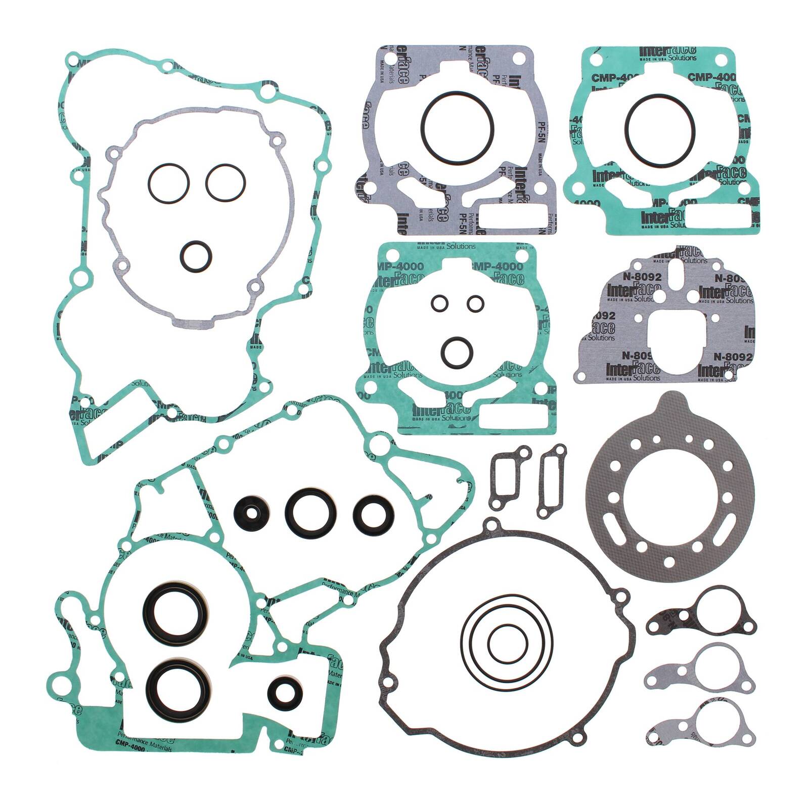 Vertex Complete Gasket Set with Oil Seals