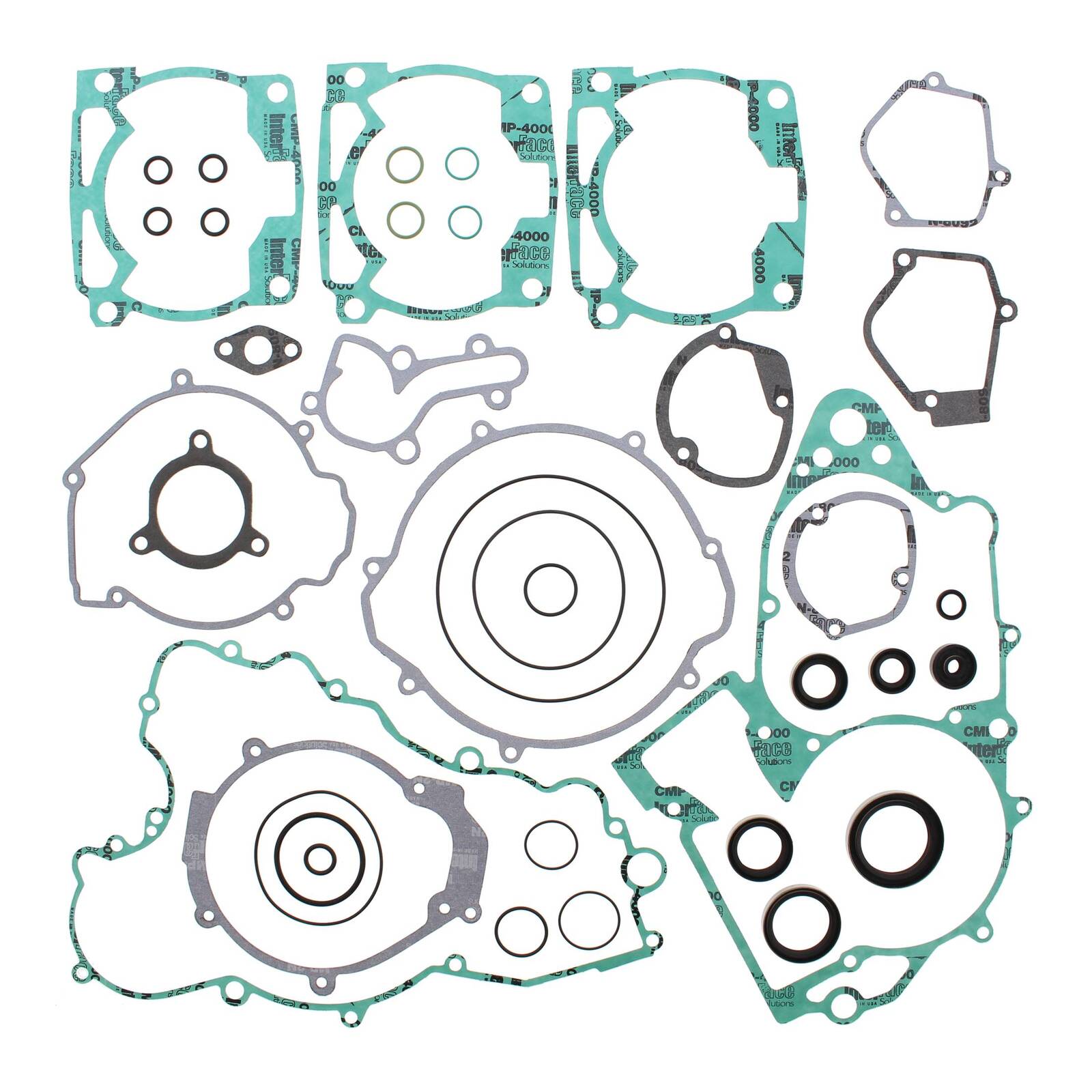 Vertex Complete Gasket Set with Oil Seals
