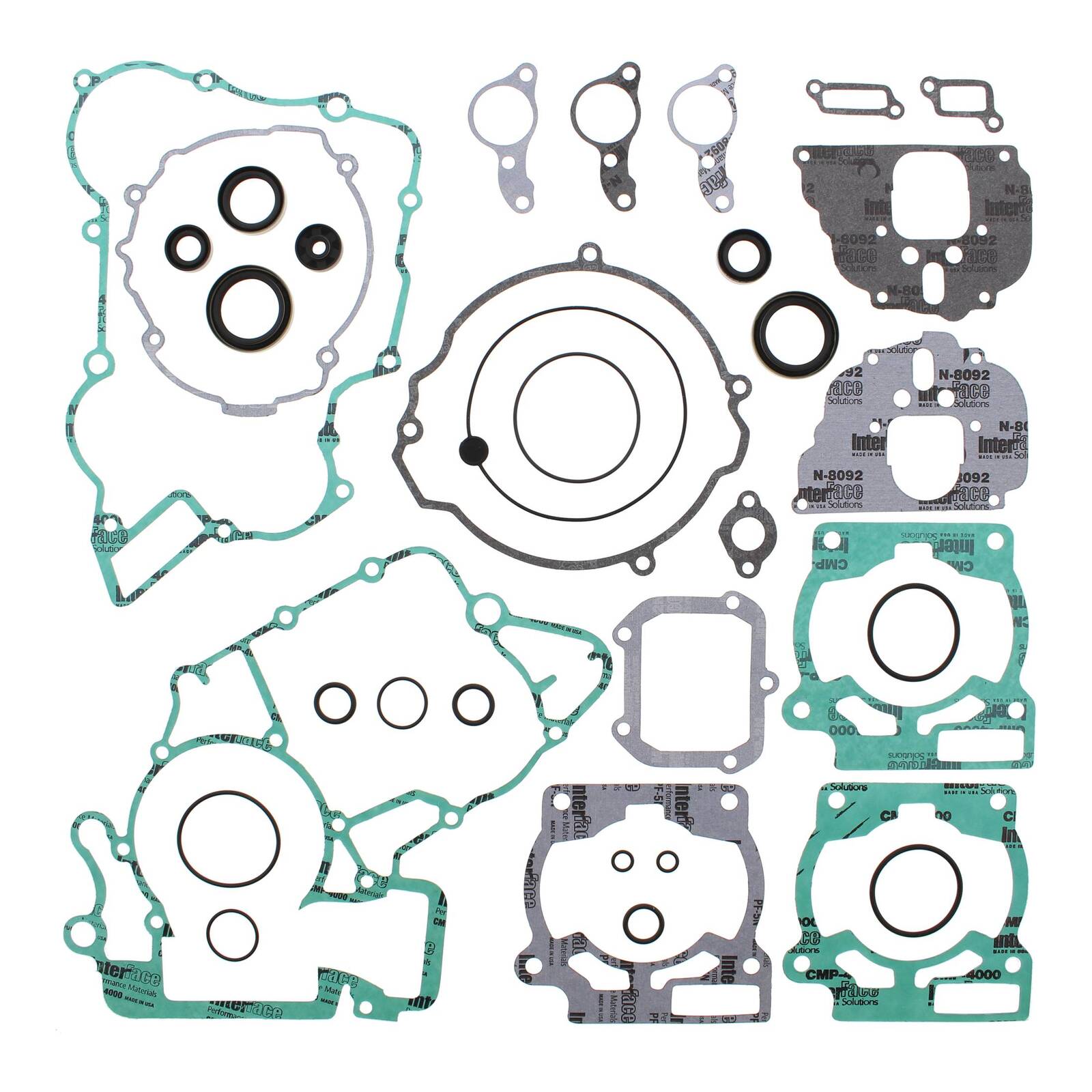Vertex Complete Gasket Set with Oil Seals – Multi-Brand Options
