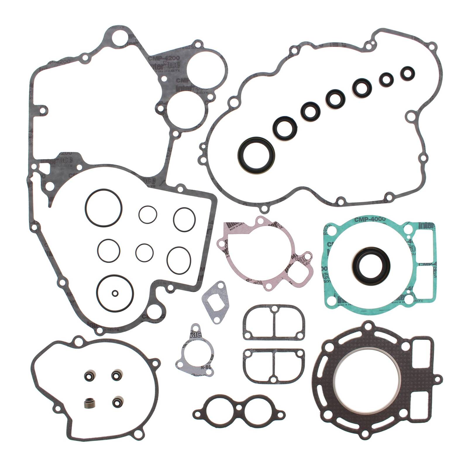 Vertex Complete Gasket Set with Oil Seals