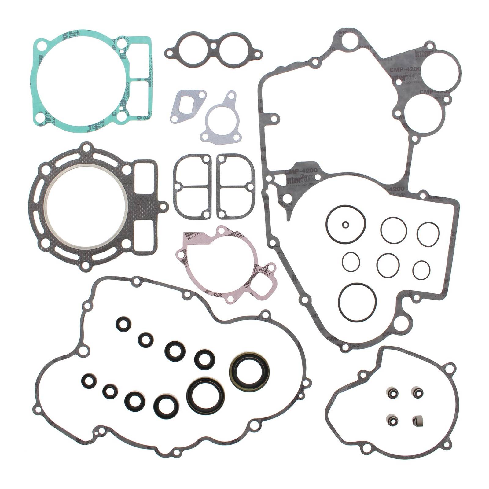 Vertex Complete Gasket Set with Oil Seals