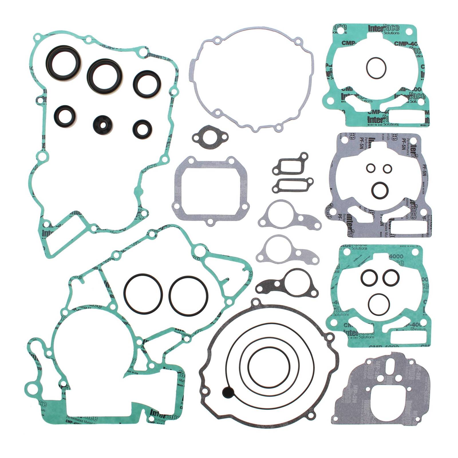 Vertex Complete Gasket Set With Oil Seals Ktm