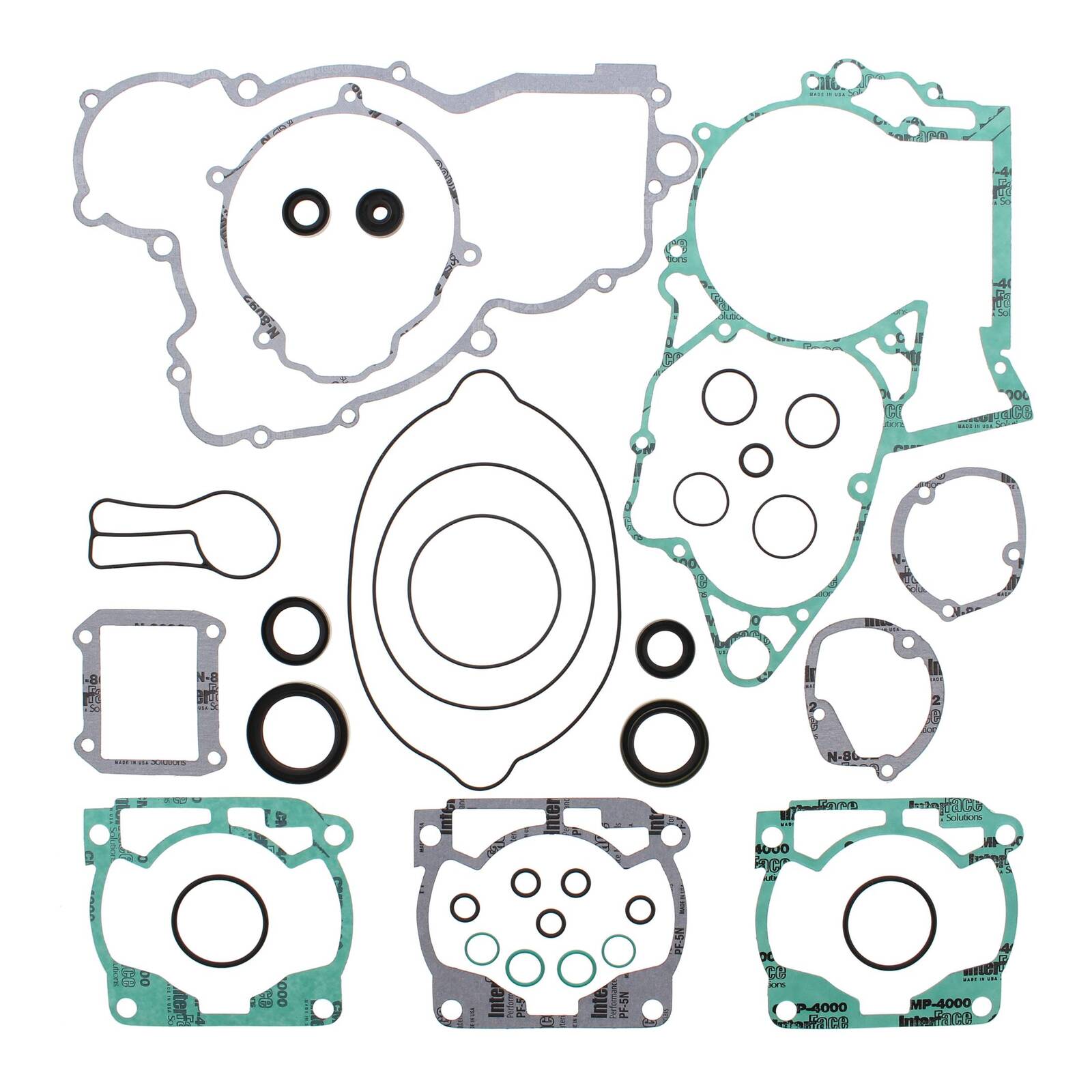 Vertex Complete Gasket Set with Oil Seals