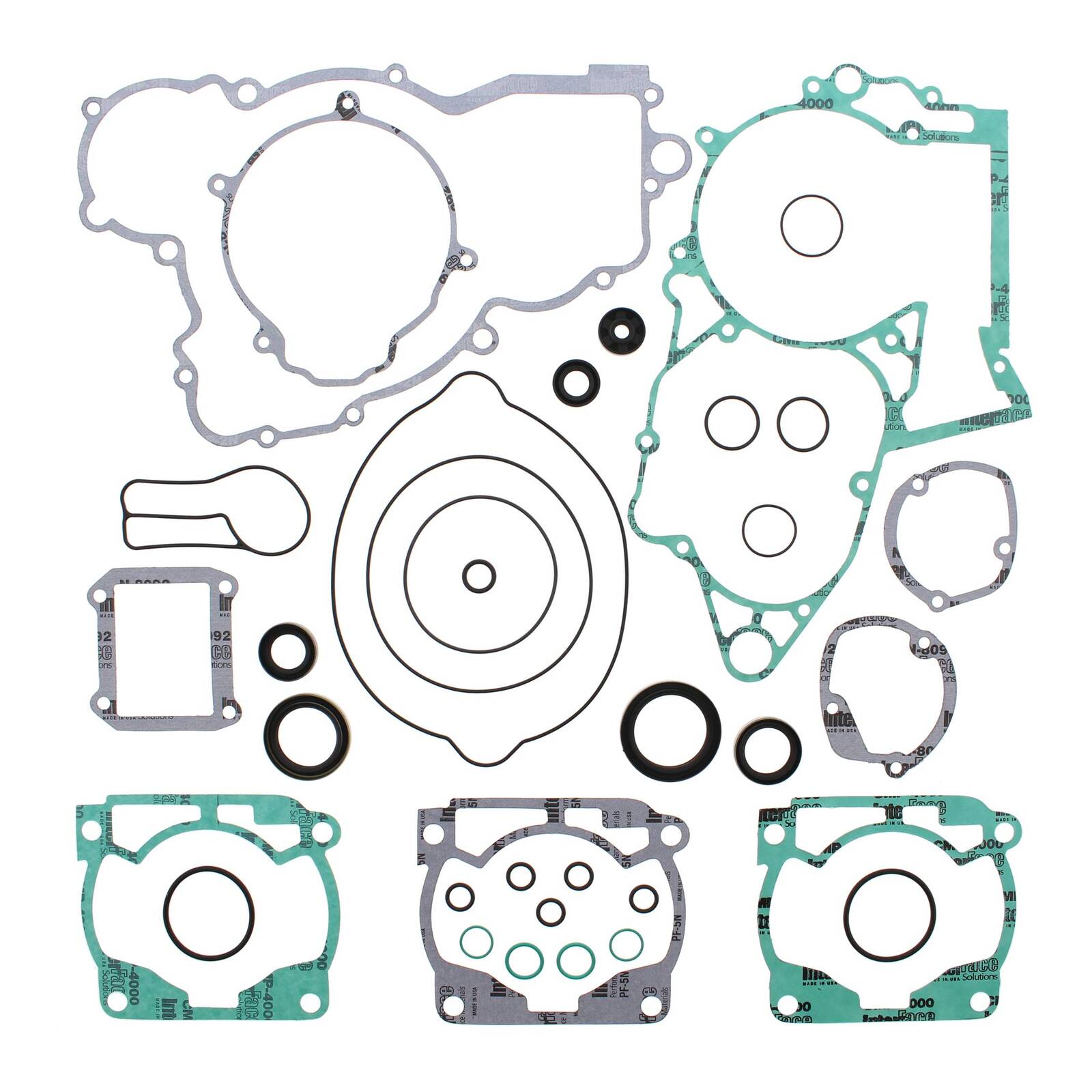 Vertex Complete Gasket Set with Oil Seals – Multi-Brand Options