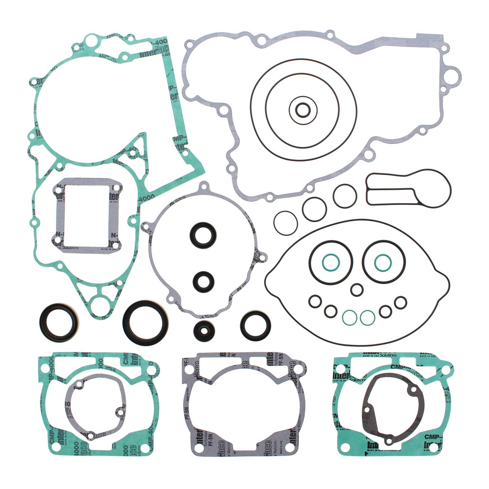 Vertex Complete Gasket Set with Oil Seals