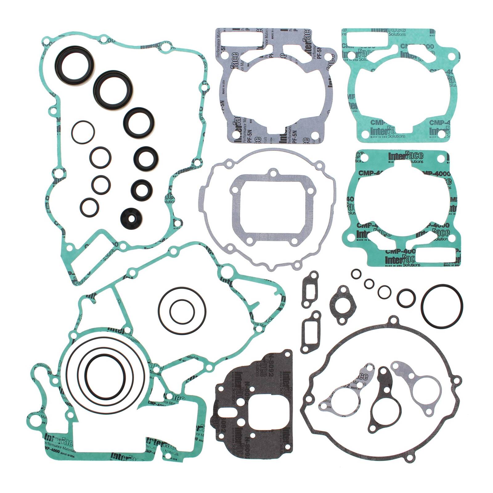 Vertex Complete Gasket Set with Oil Seals