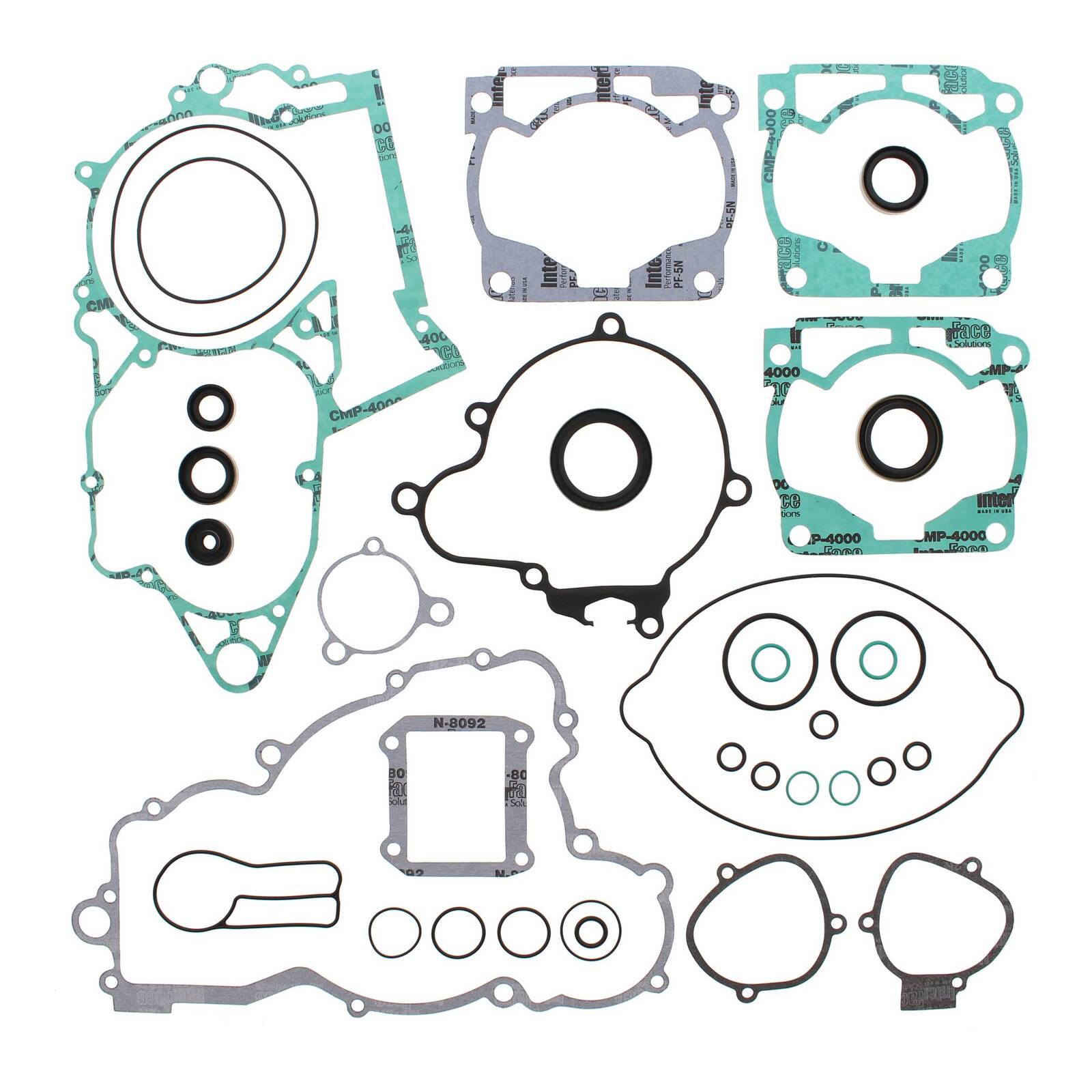 Vertex Complete Gasket Set with Oil Seals