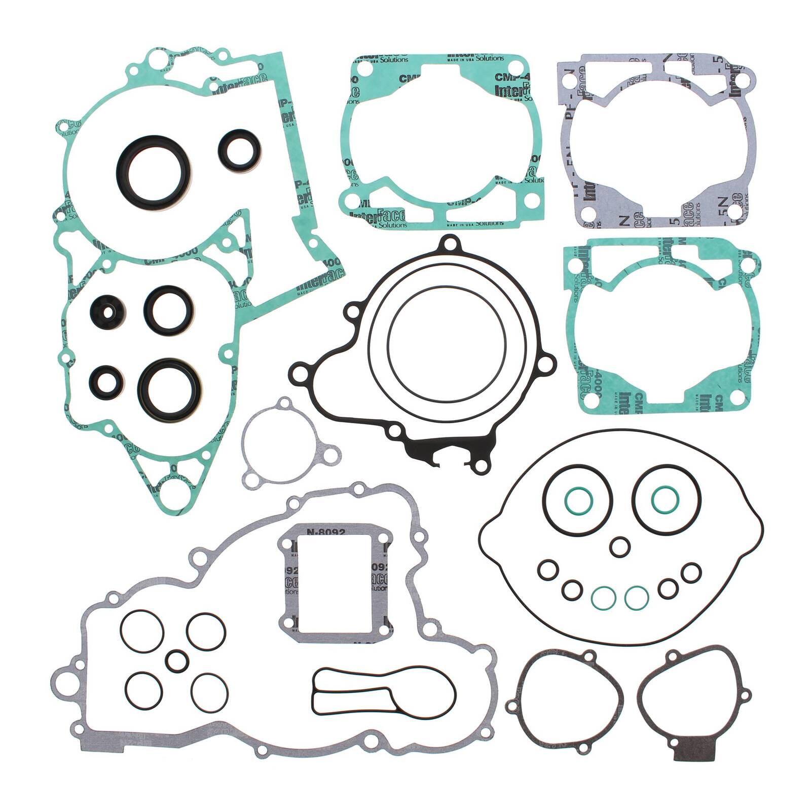 Vertex Complete Gasket Set with Oil Seals