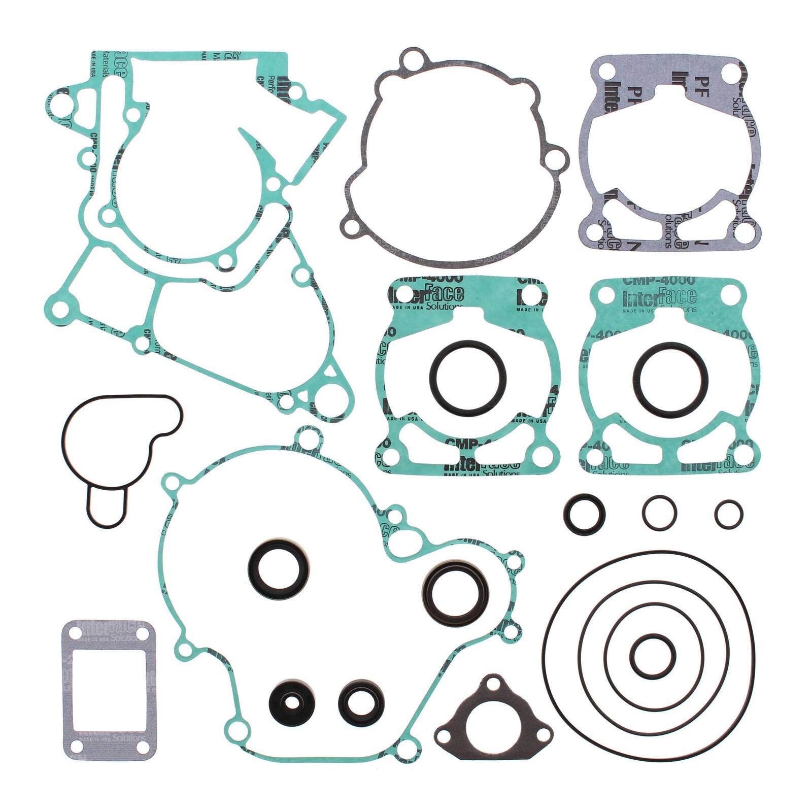 Vertex Complete Gasket Set With Oil Seals Ktm