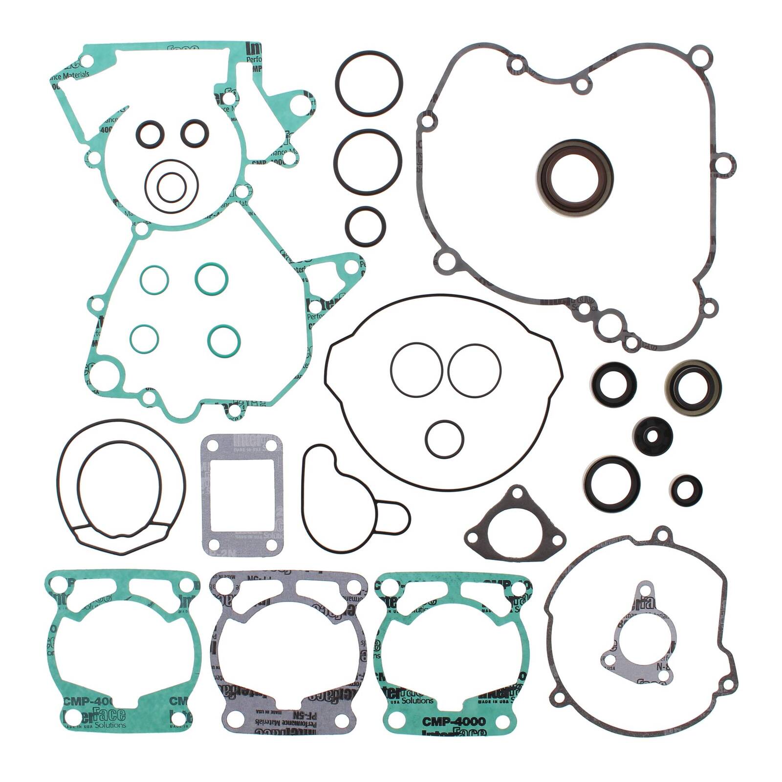Vertex Complete Gasket Set with Oil Seals