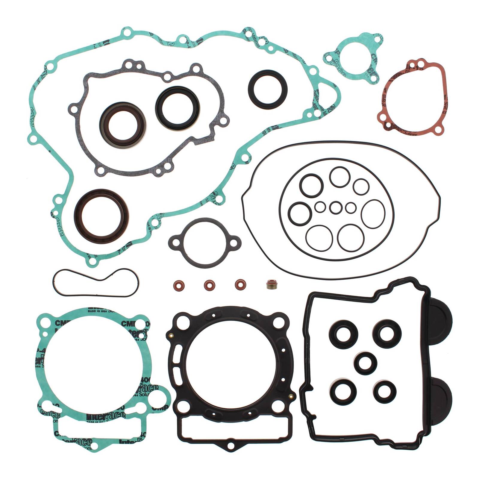 Vertex Complete Gasket Set with Oil Seals