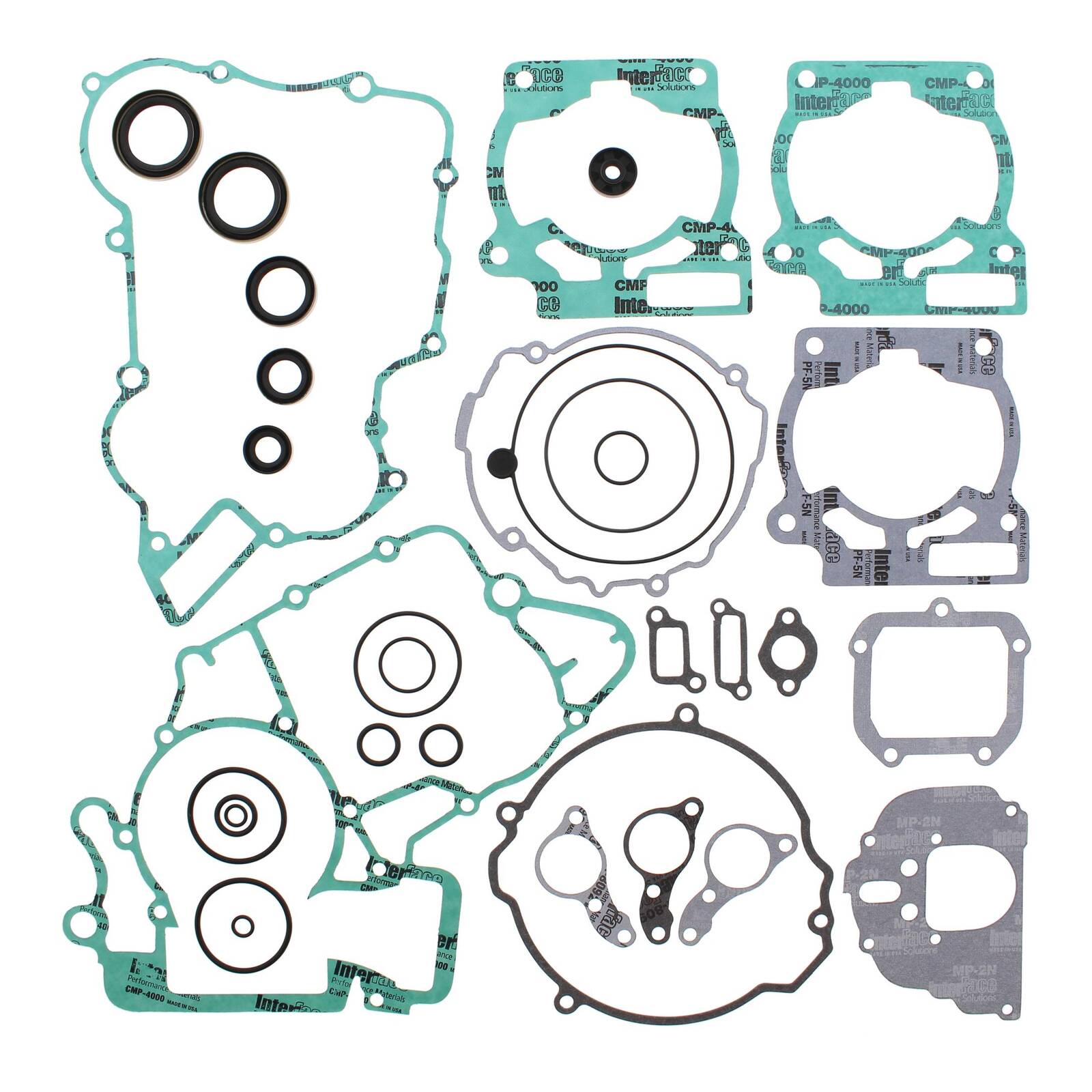 Vertex Complete Gasket Set with Oil Seals