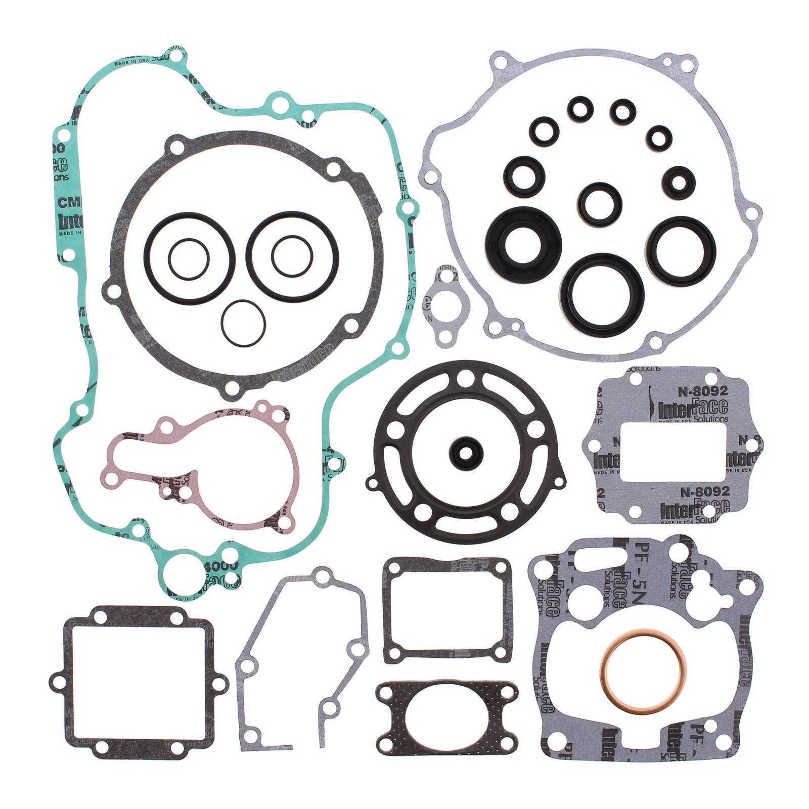 ertex Complete Gasket Set with Oil Seals (Models 811406–811671)