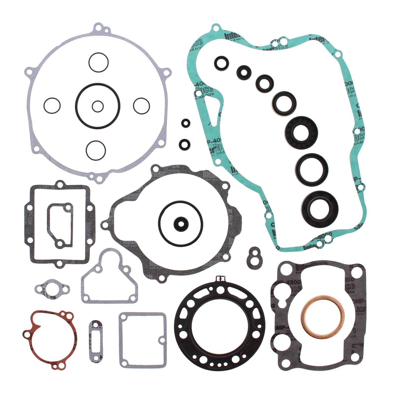 ertex Complete Gasket Set with Oil Seals (Models 811406–811671)