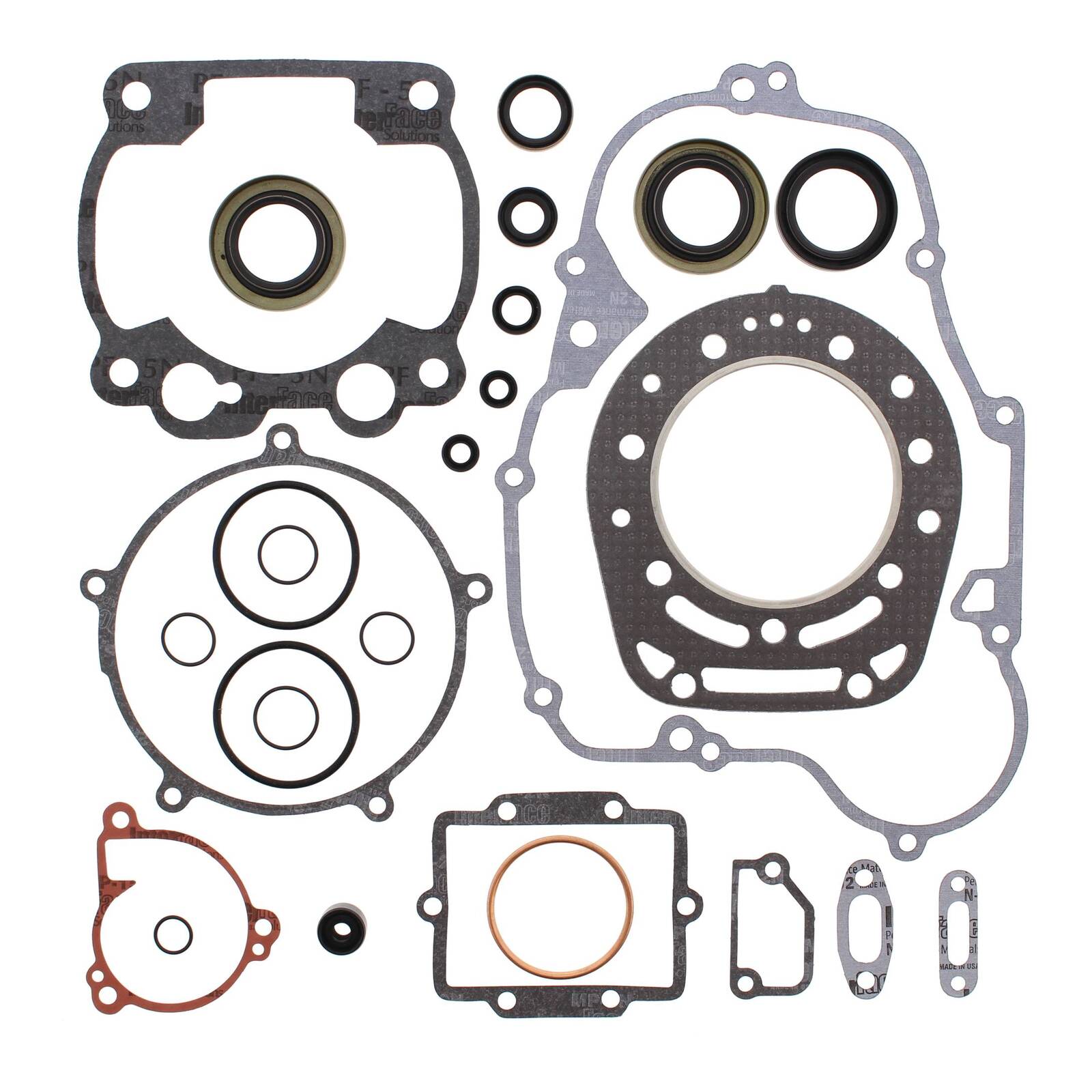 ertex Complete Gasket Set with Oil Seals (Models 811406–811671)