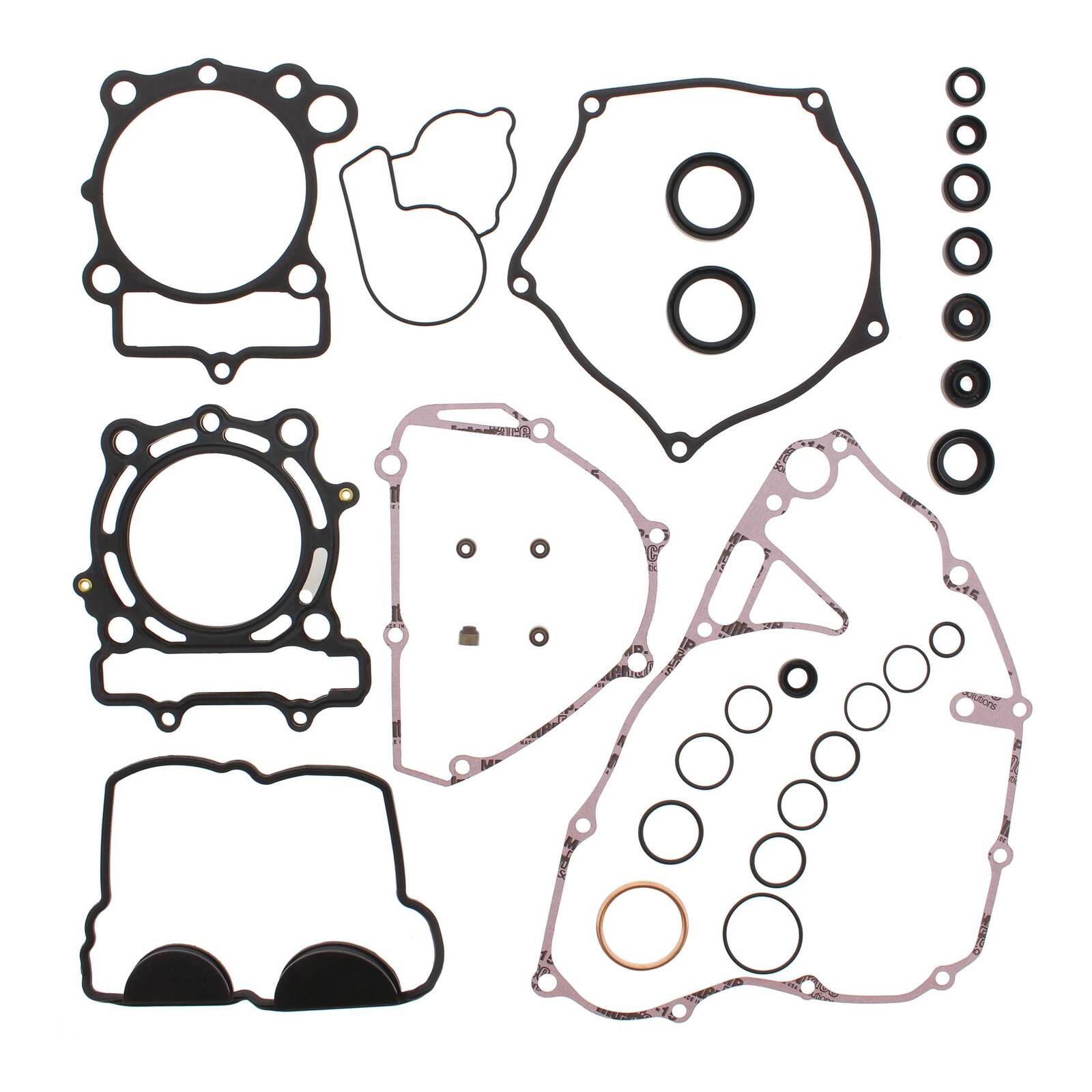 Vertex Complete Gasket Set With Oil Seals Kawasaki