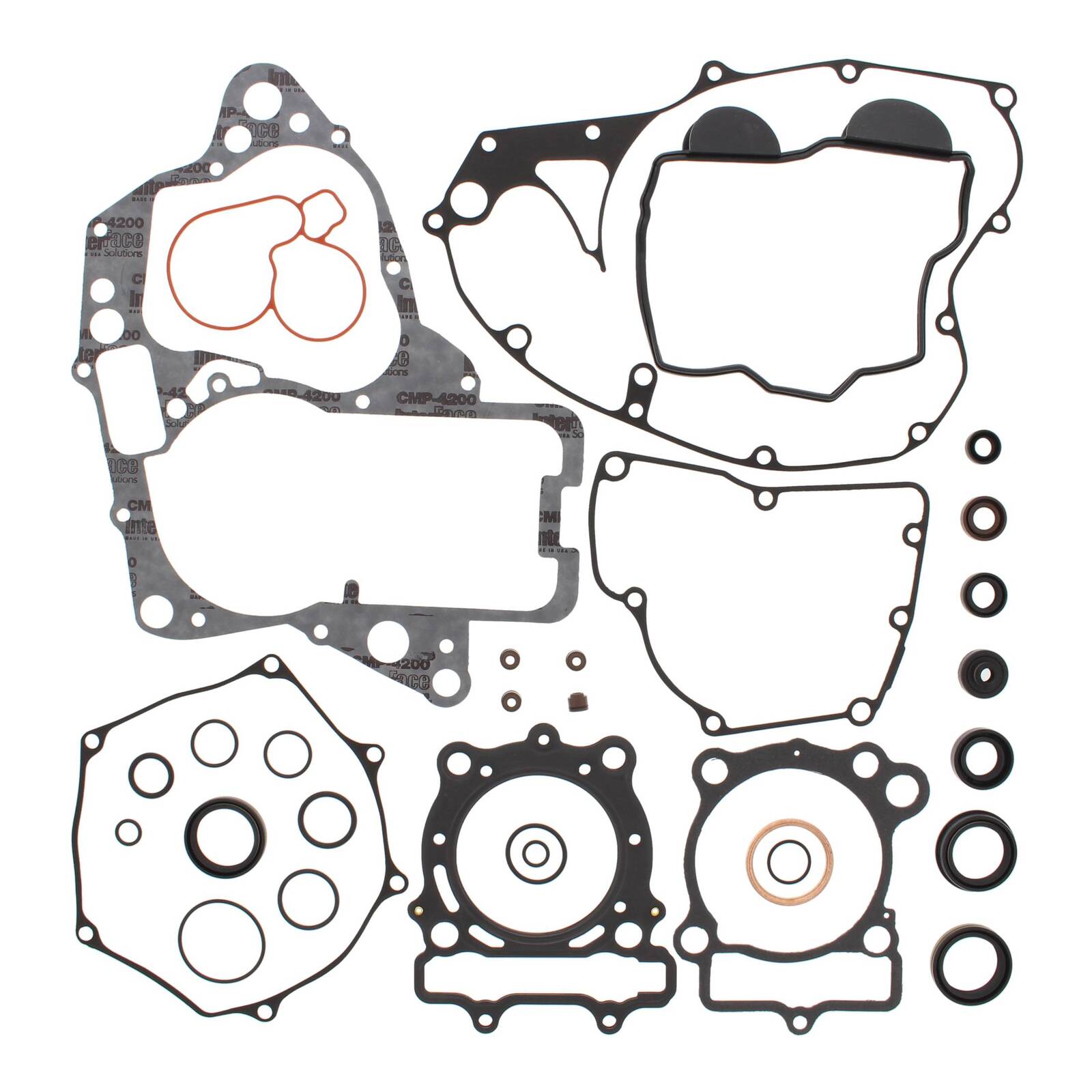 Vertex Complete Gasket Set With Oil Seals Suzuki