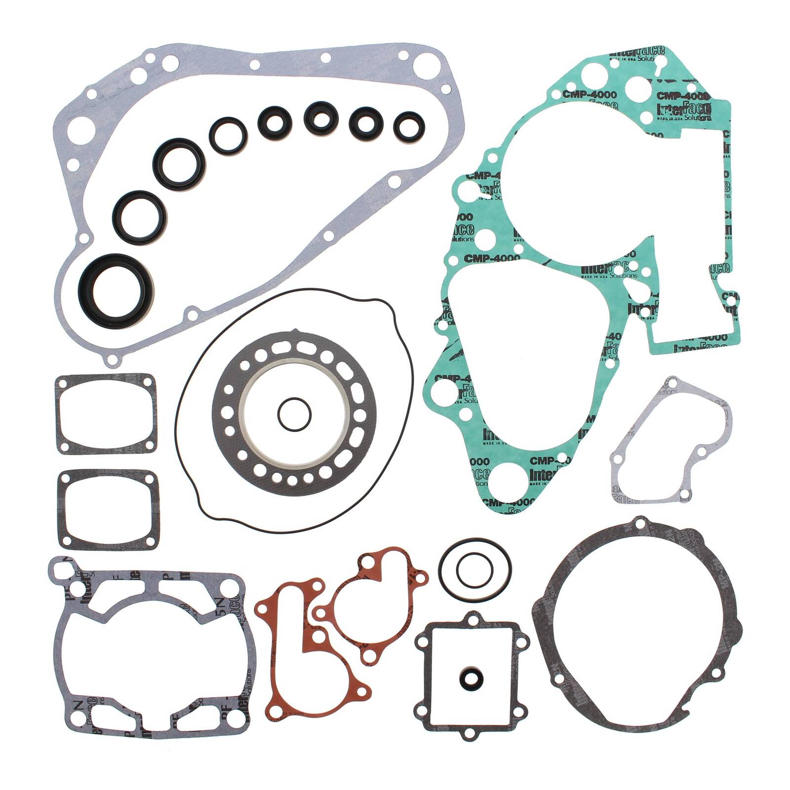 ertex Complete Gasket Set with Oil Seals (Models 811406–811671)