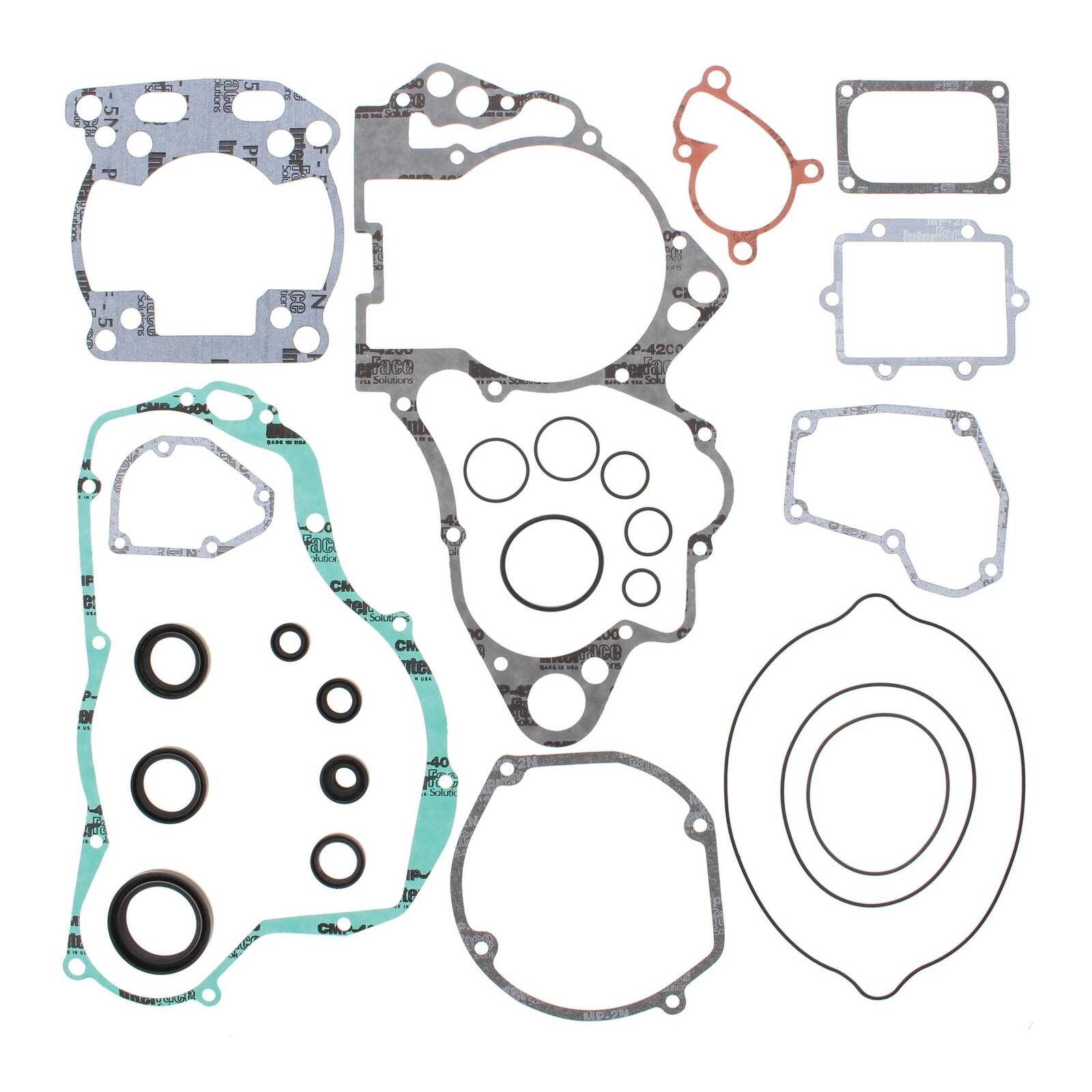 ertex Complete Gasket Set with Oil Seals (Models 811406–811671)