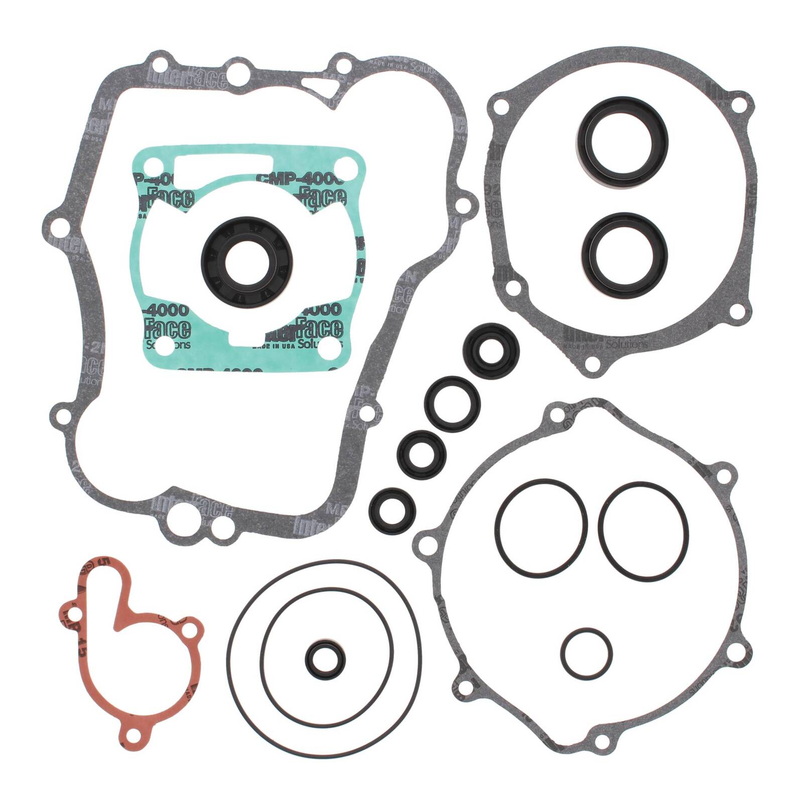 Vertex Complete Gasket Set With Oil Seals Yamaha