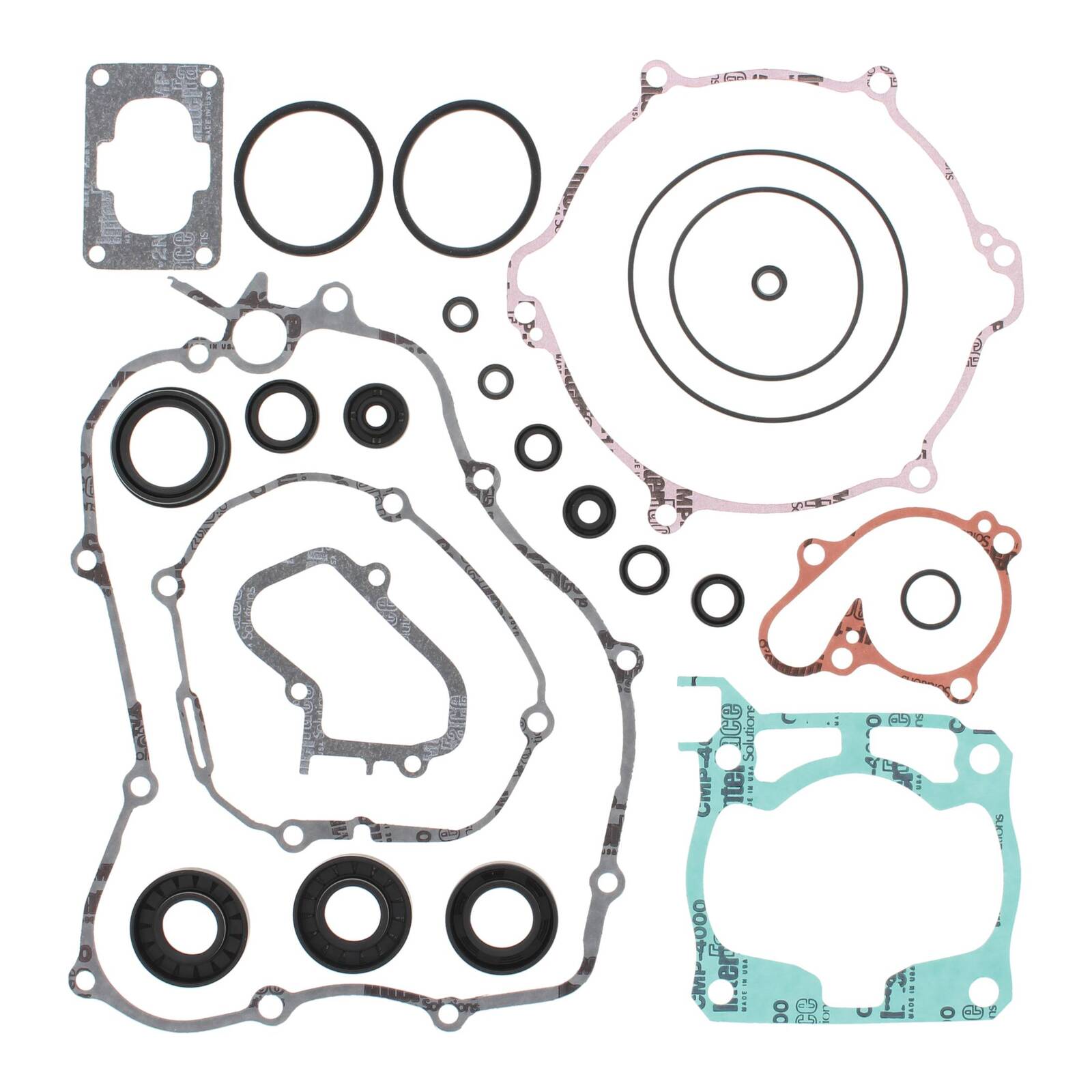 ertex Complete Gasket Set with Oil Seals (Models 811406–811671)