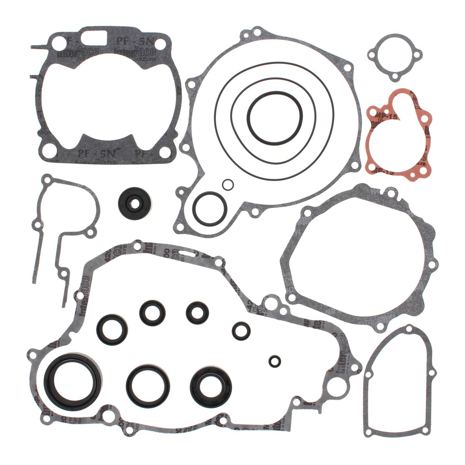 ertex Complete Gasket Set with Oil Seals (Models 811406–811671)