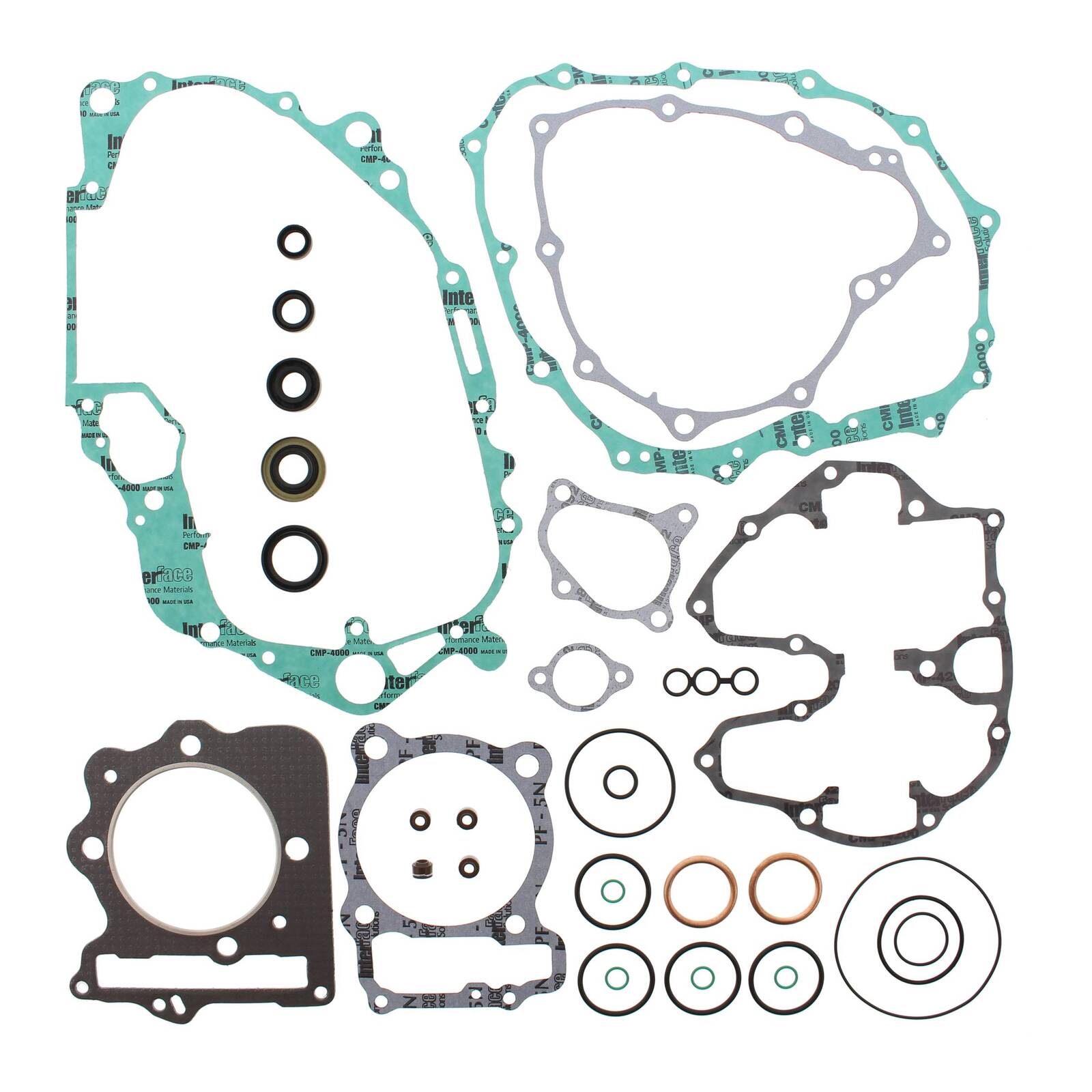 Vertex Complete Gasket Set with Oil Seals (811676–811999)