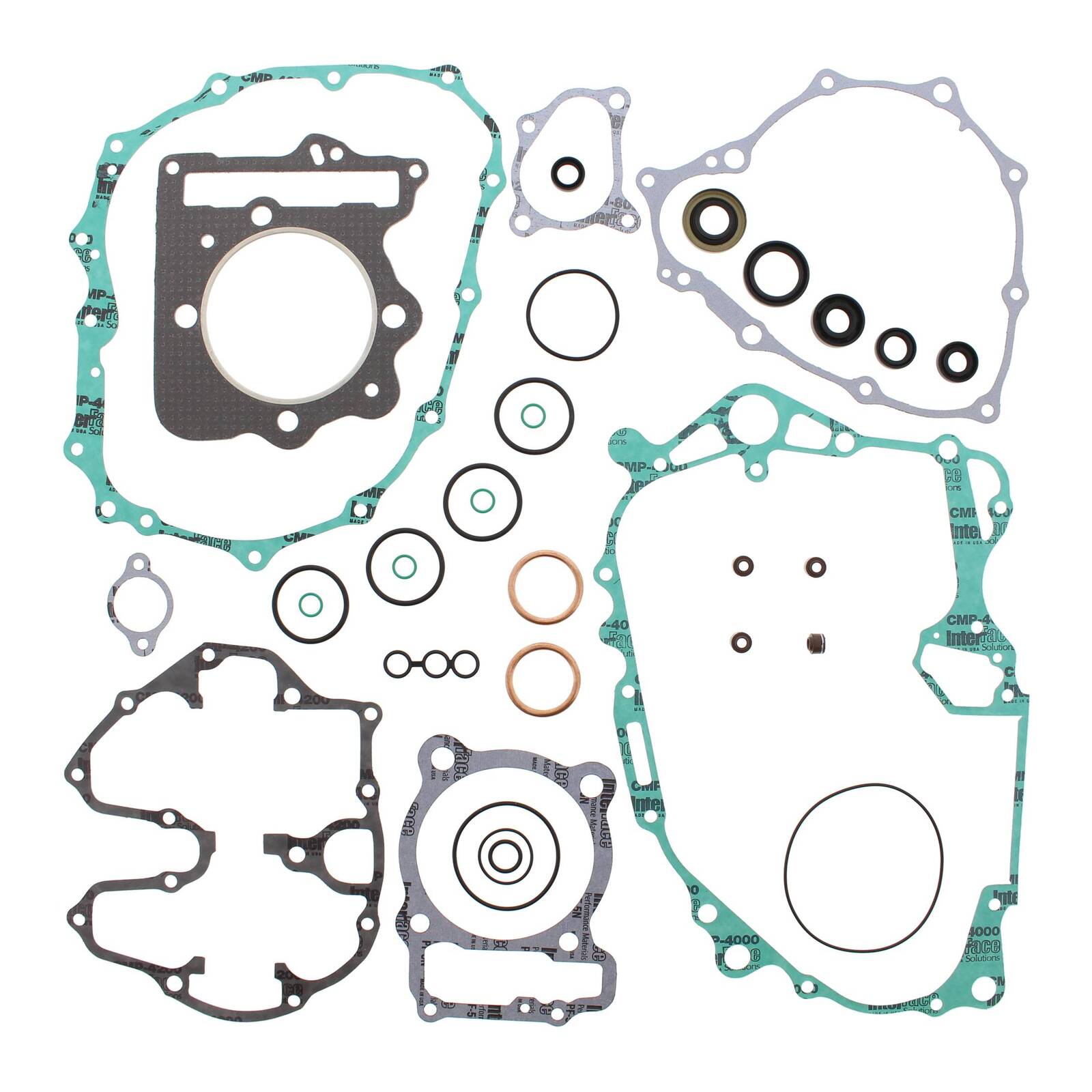 Vertex Complete Gasket Set with Oil Seals (811676–811999)
