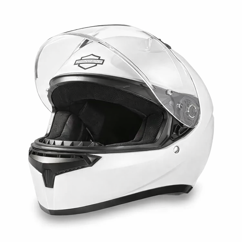 Harley-Davidson Velo H34 Full Face Helmet ECE Gloss White