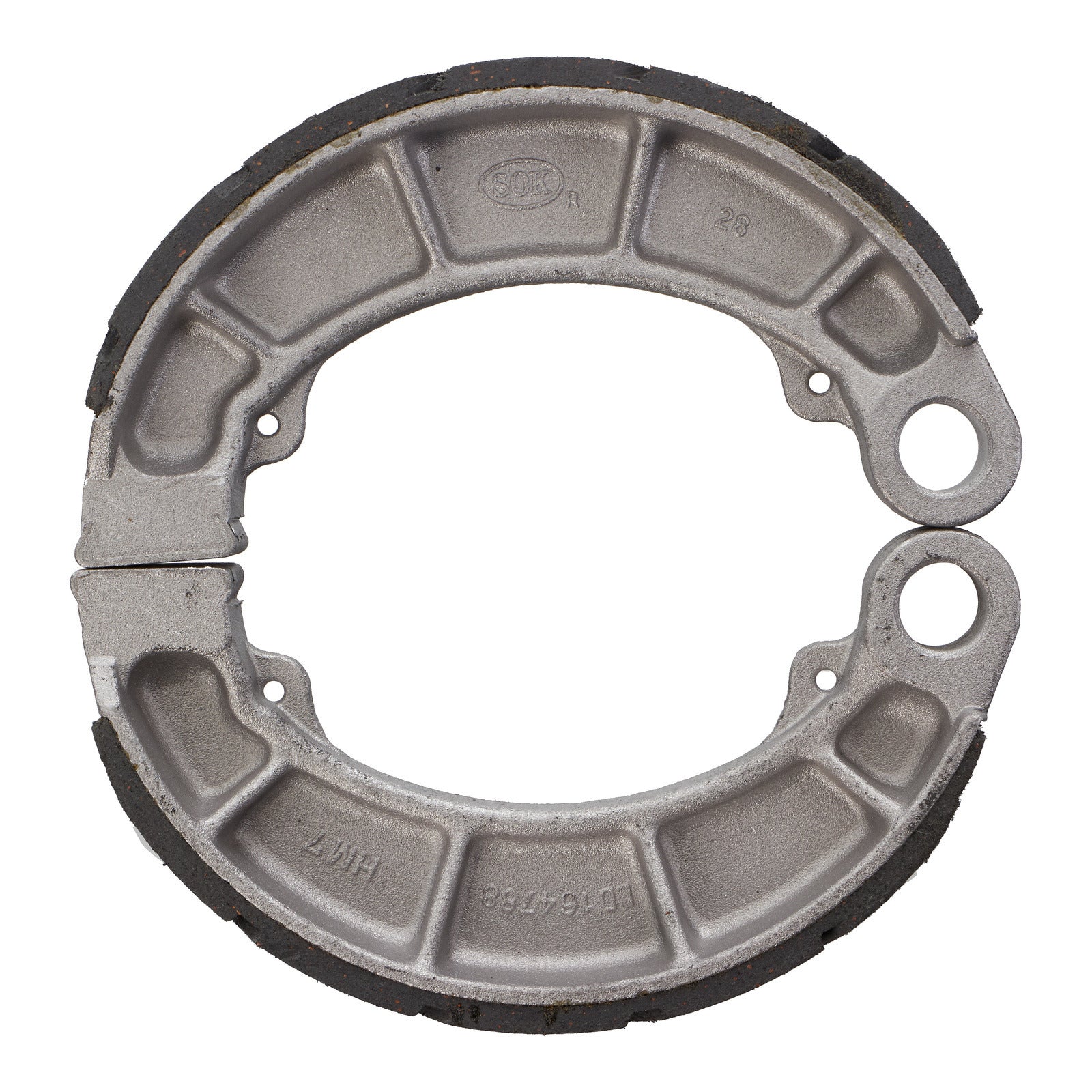 Whites Brake Shoes Water Groove