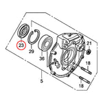 Whites Honda Rear Brake Dust Seal