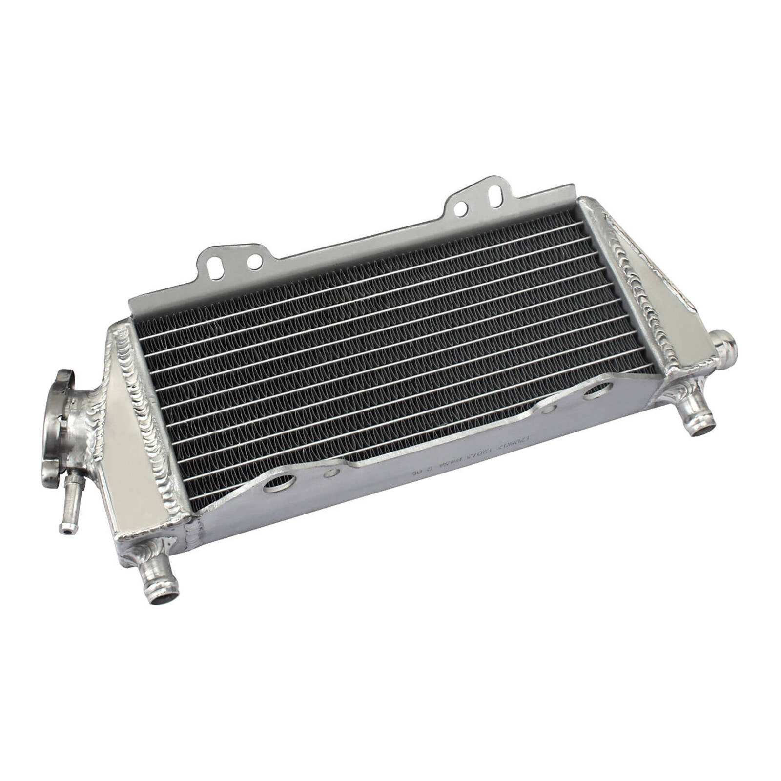 Whites Right Radiator - Kawasaki