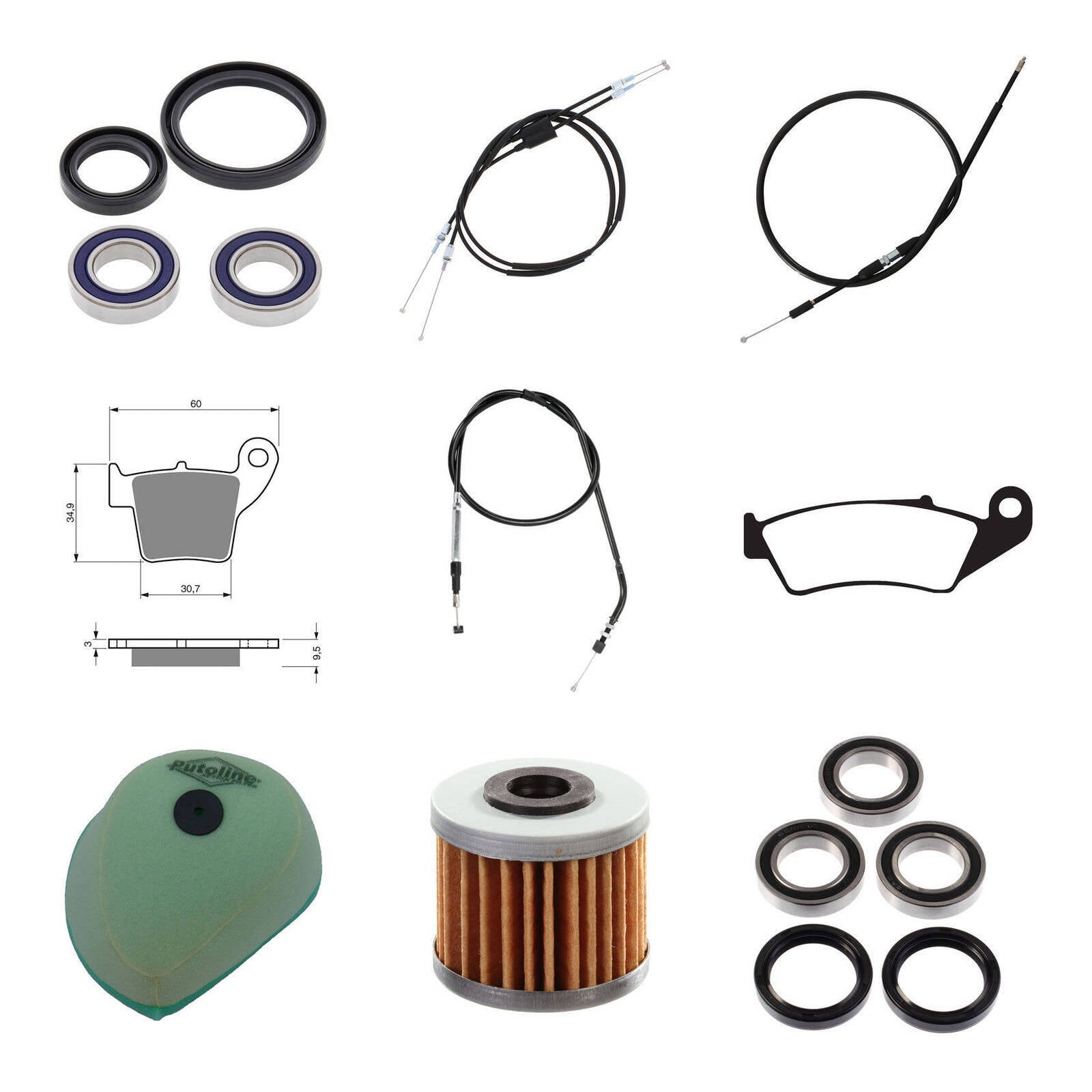 Honda Off-Road Rebuild Kit