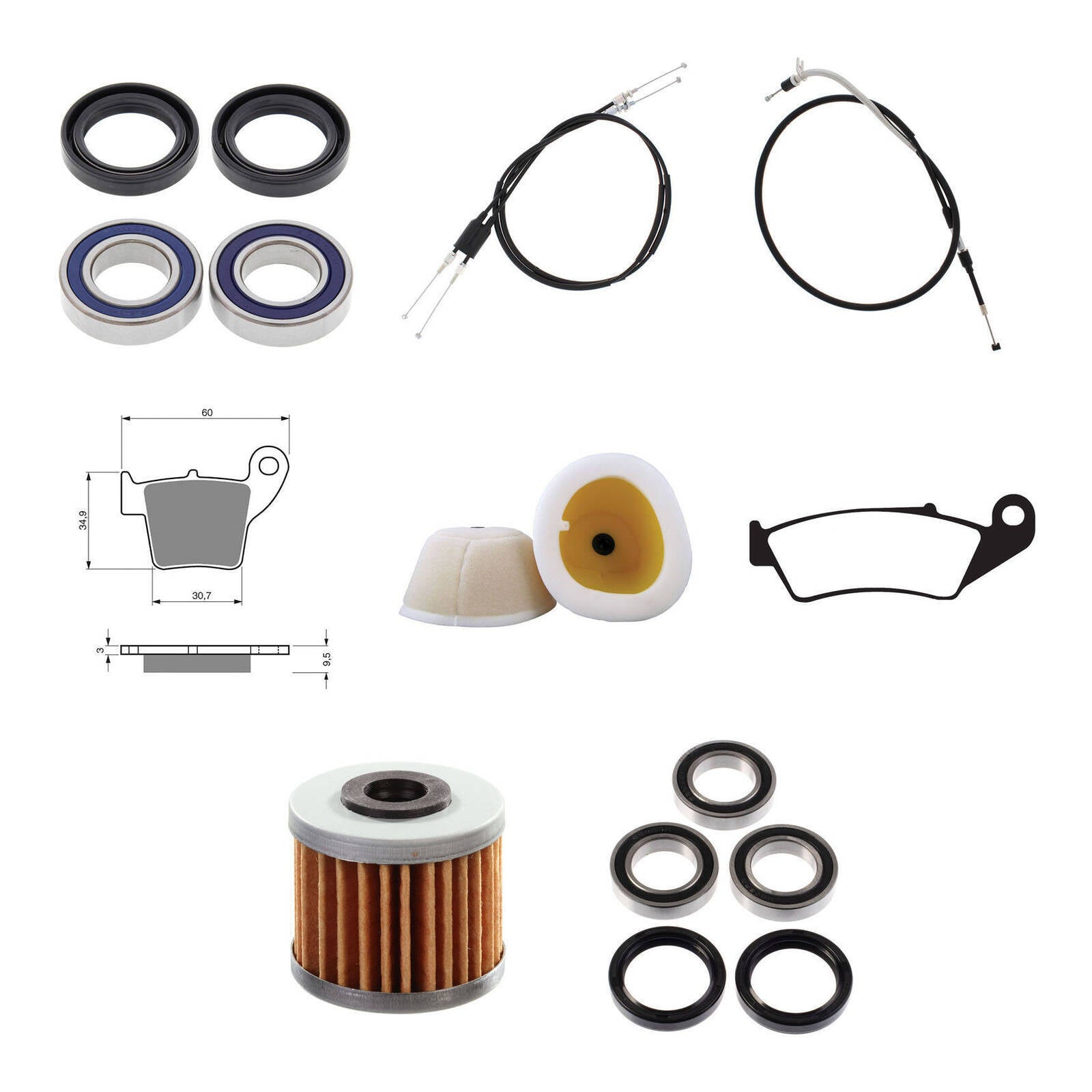 Honda Off-Road Rebuild Kit