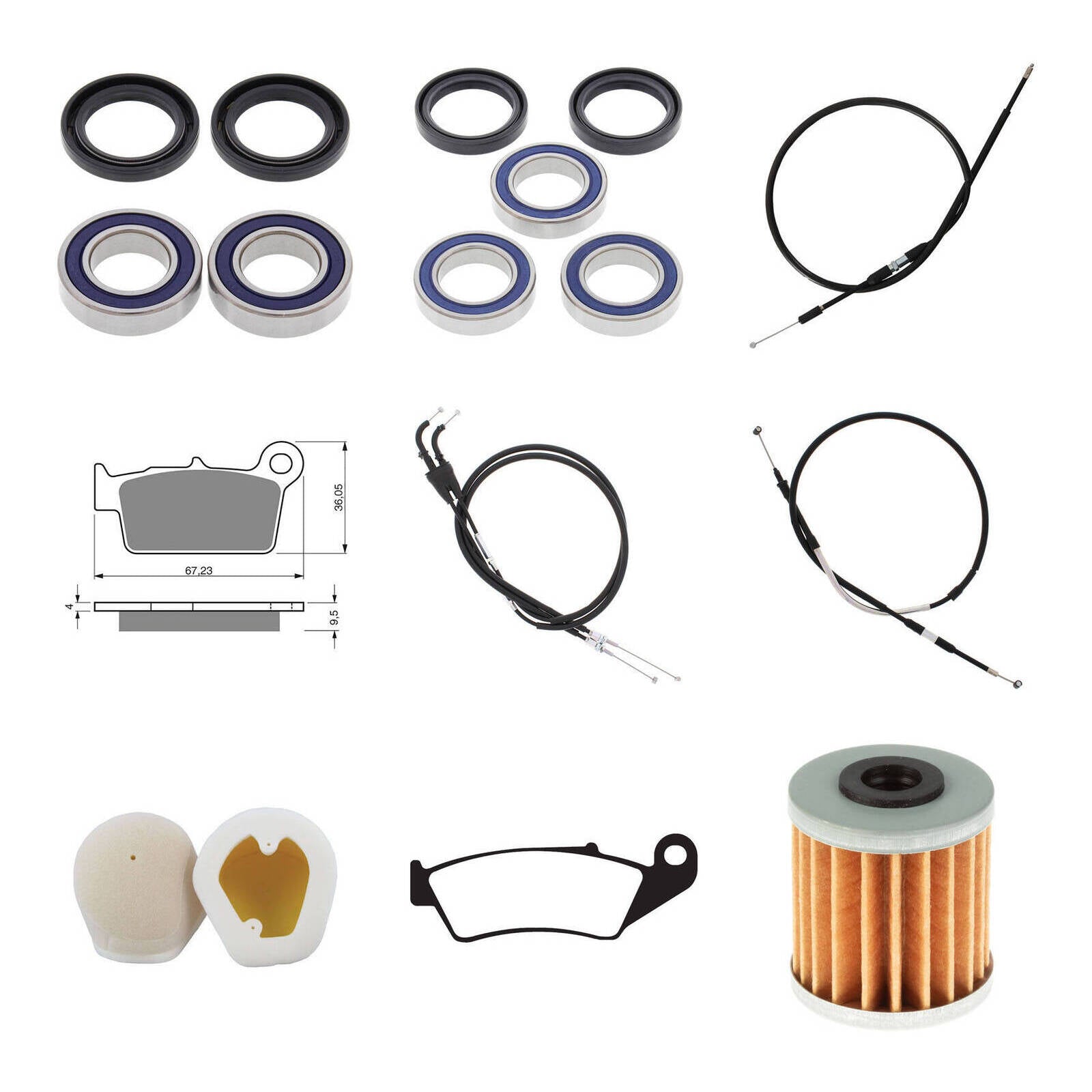 Kawasaki Offroad Refurbishment Kit