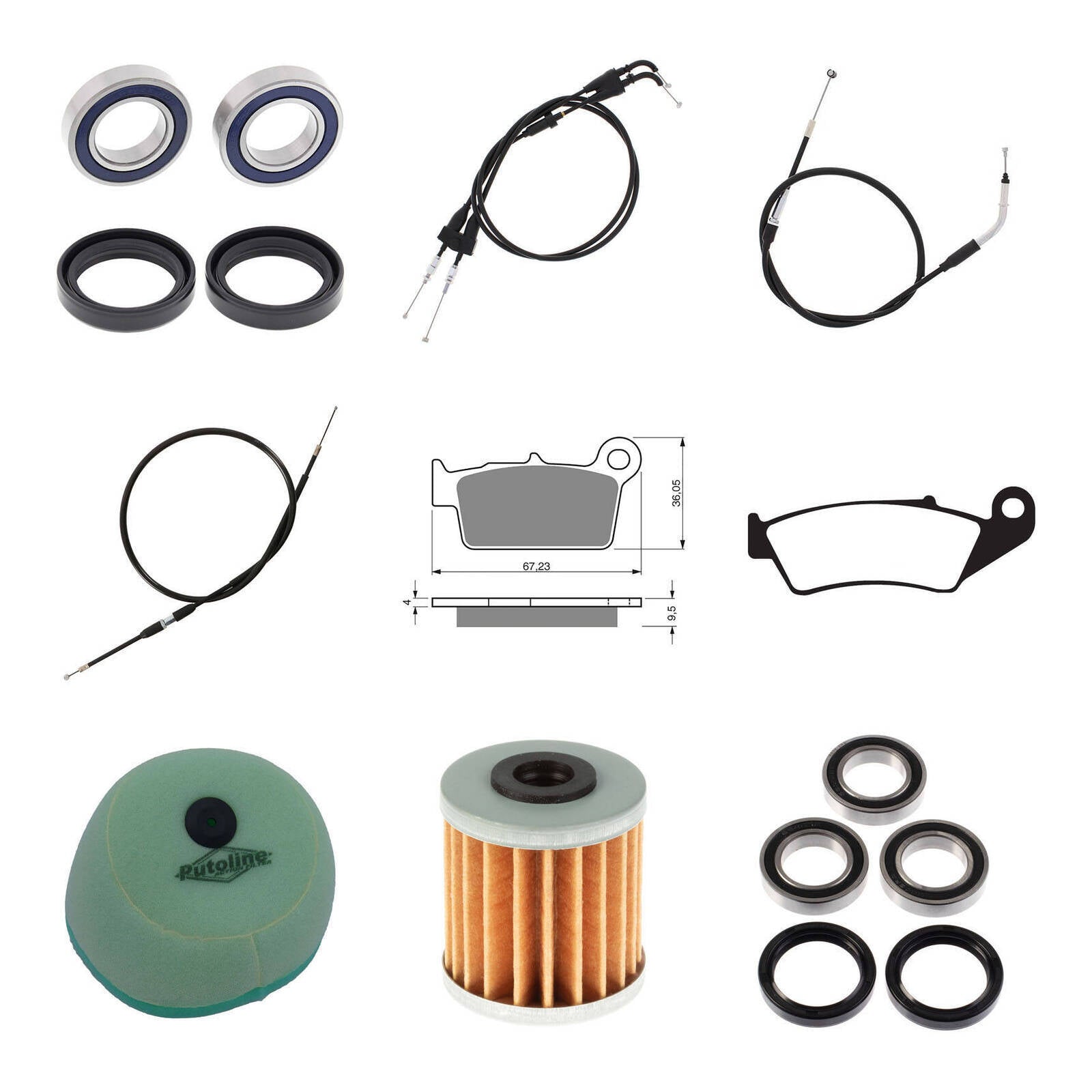 Suzuki Offroad Refurb Kit