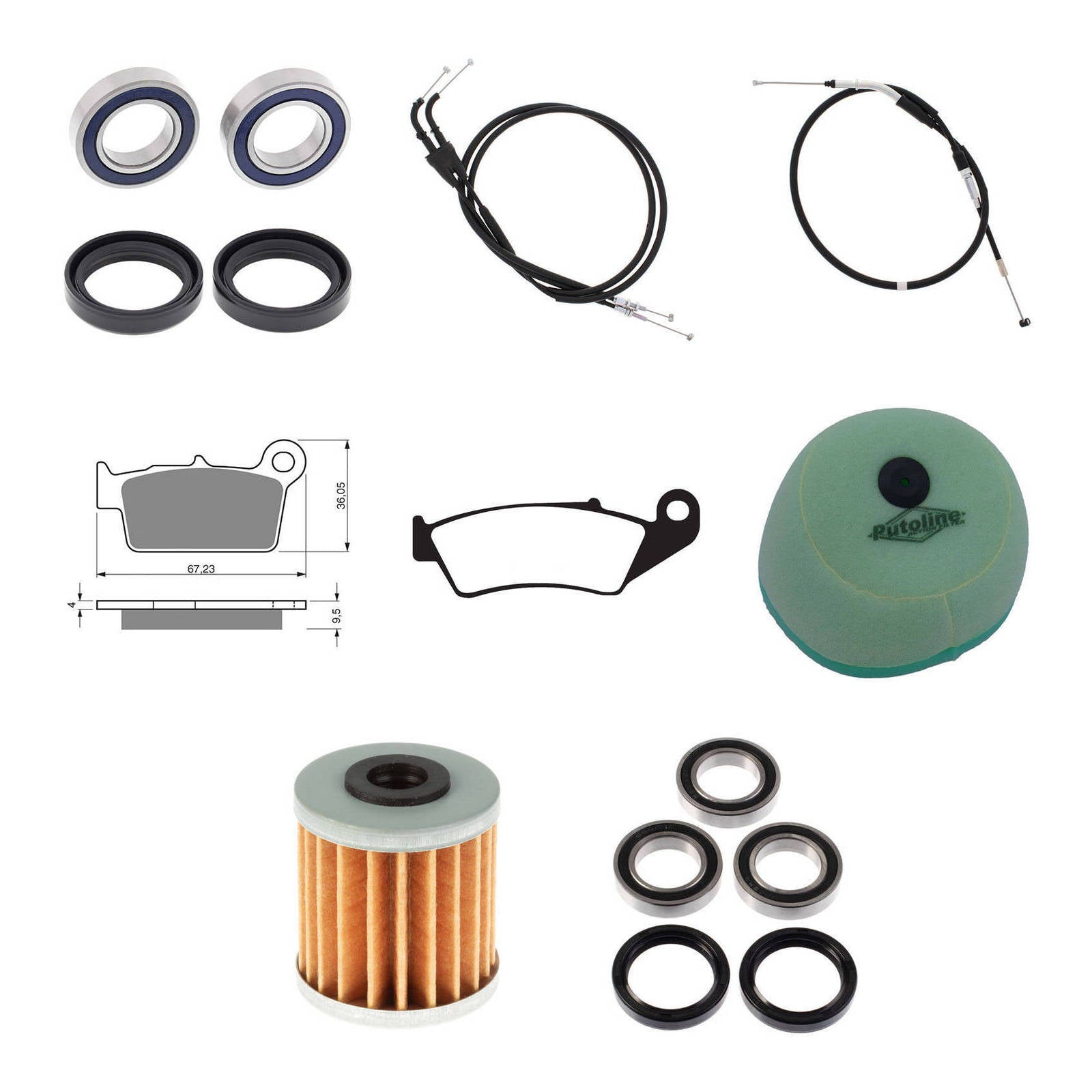 Suzuki Offroad Refurb Kit