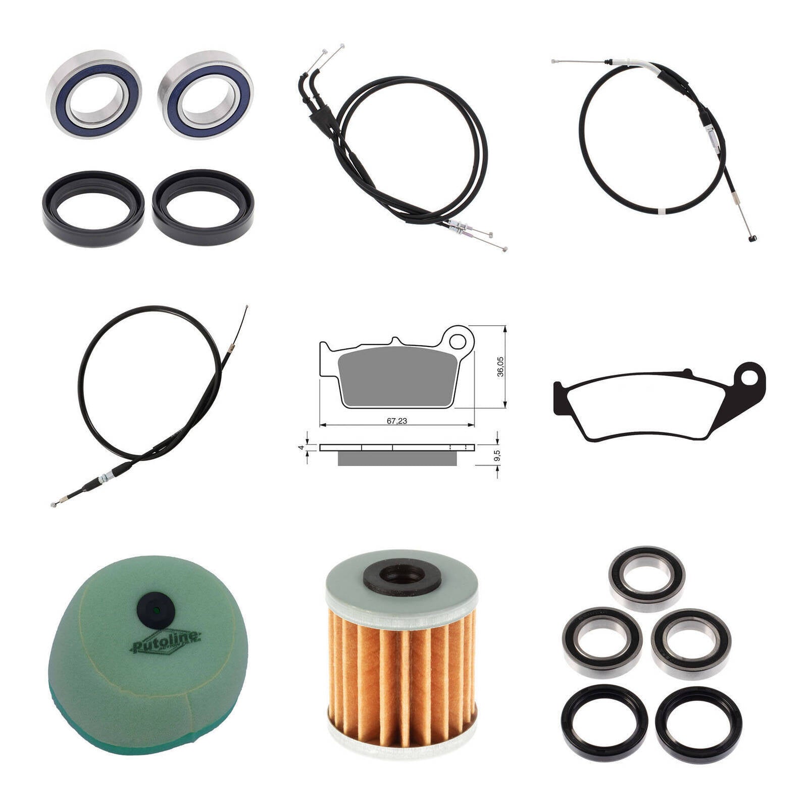 Suzuki Offroad Refurb Kit