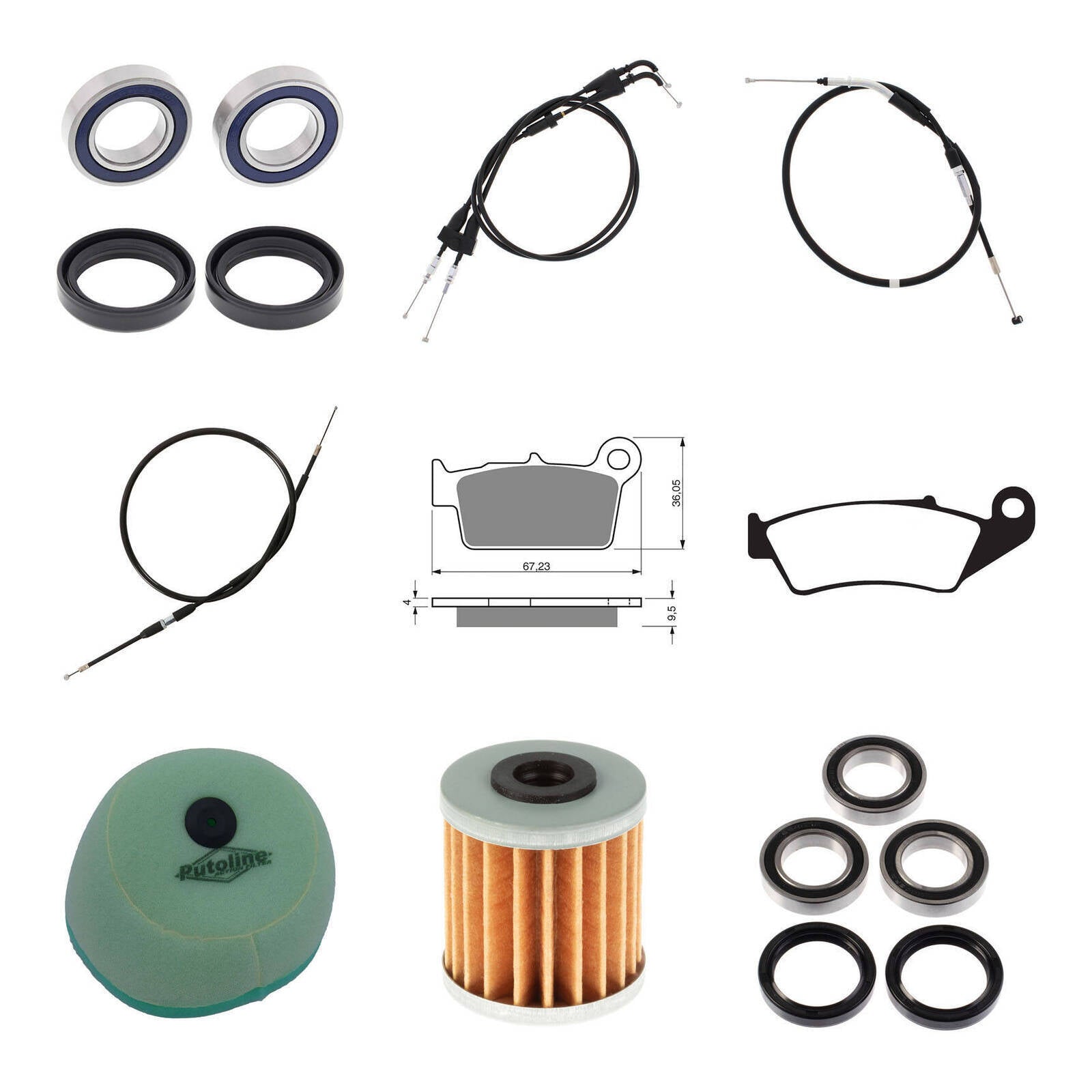 Suzuki Offroad Refurb Kit