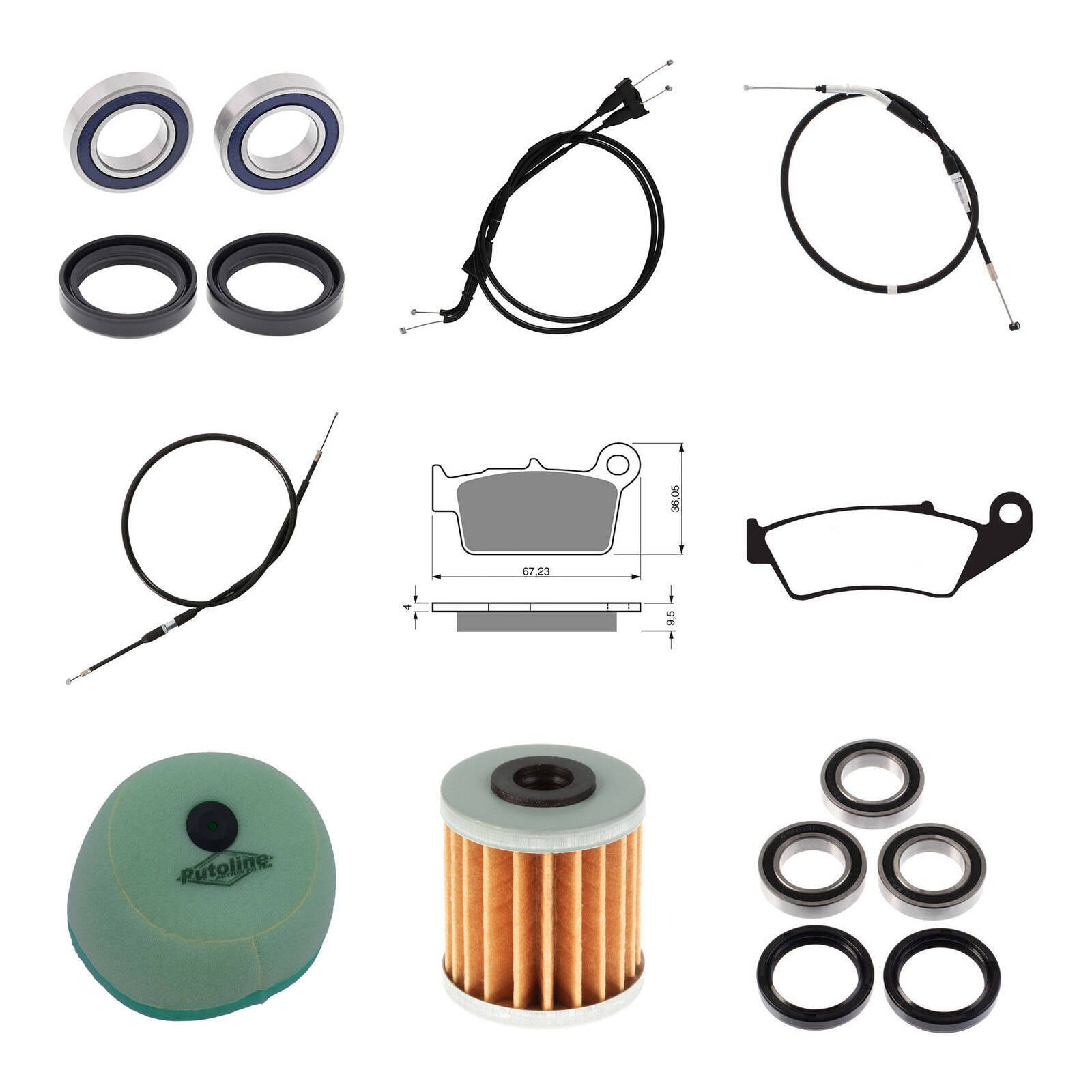 Suzuki Offroad Refurb Kit