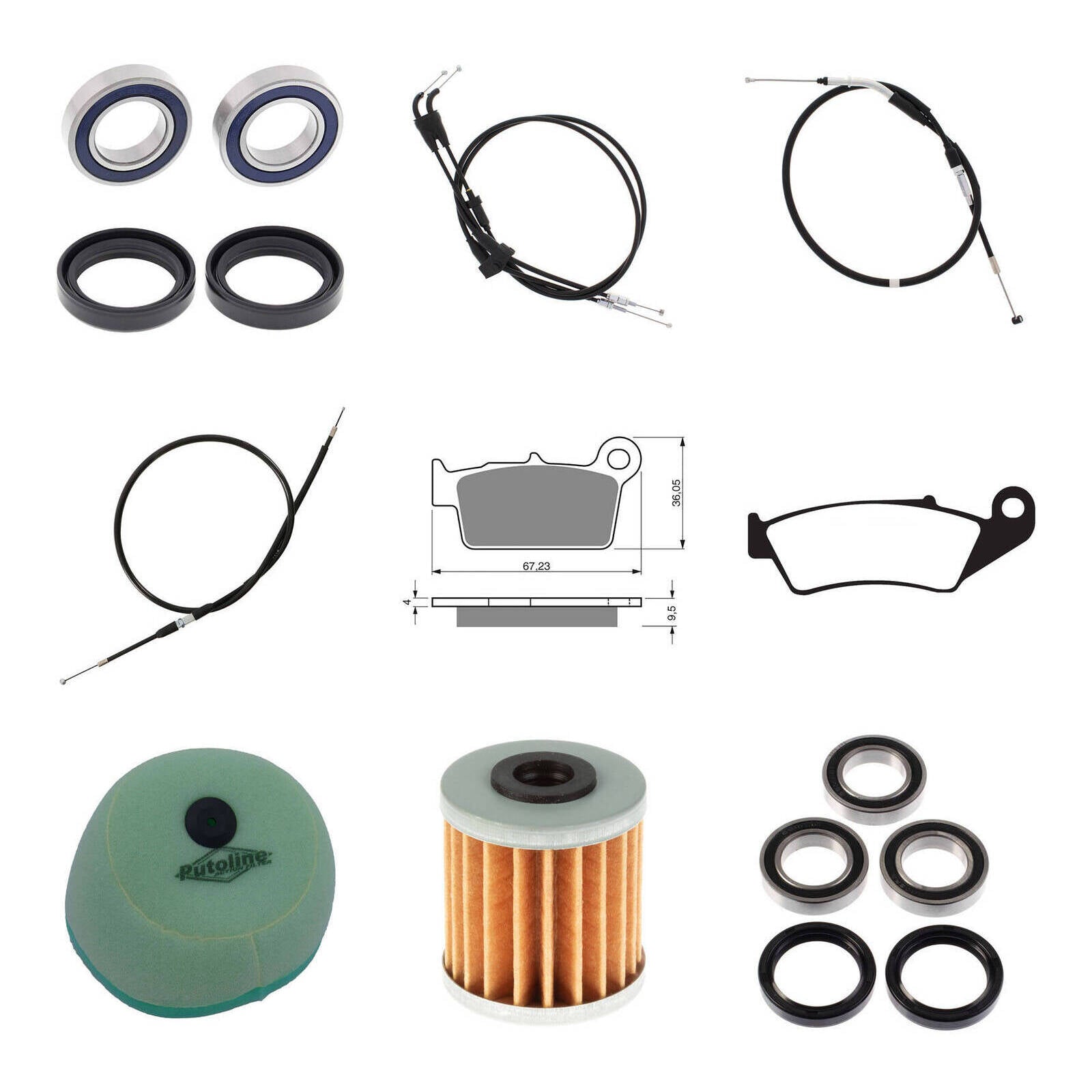 Suzuki Offroad Refurb Kit