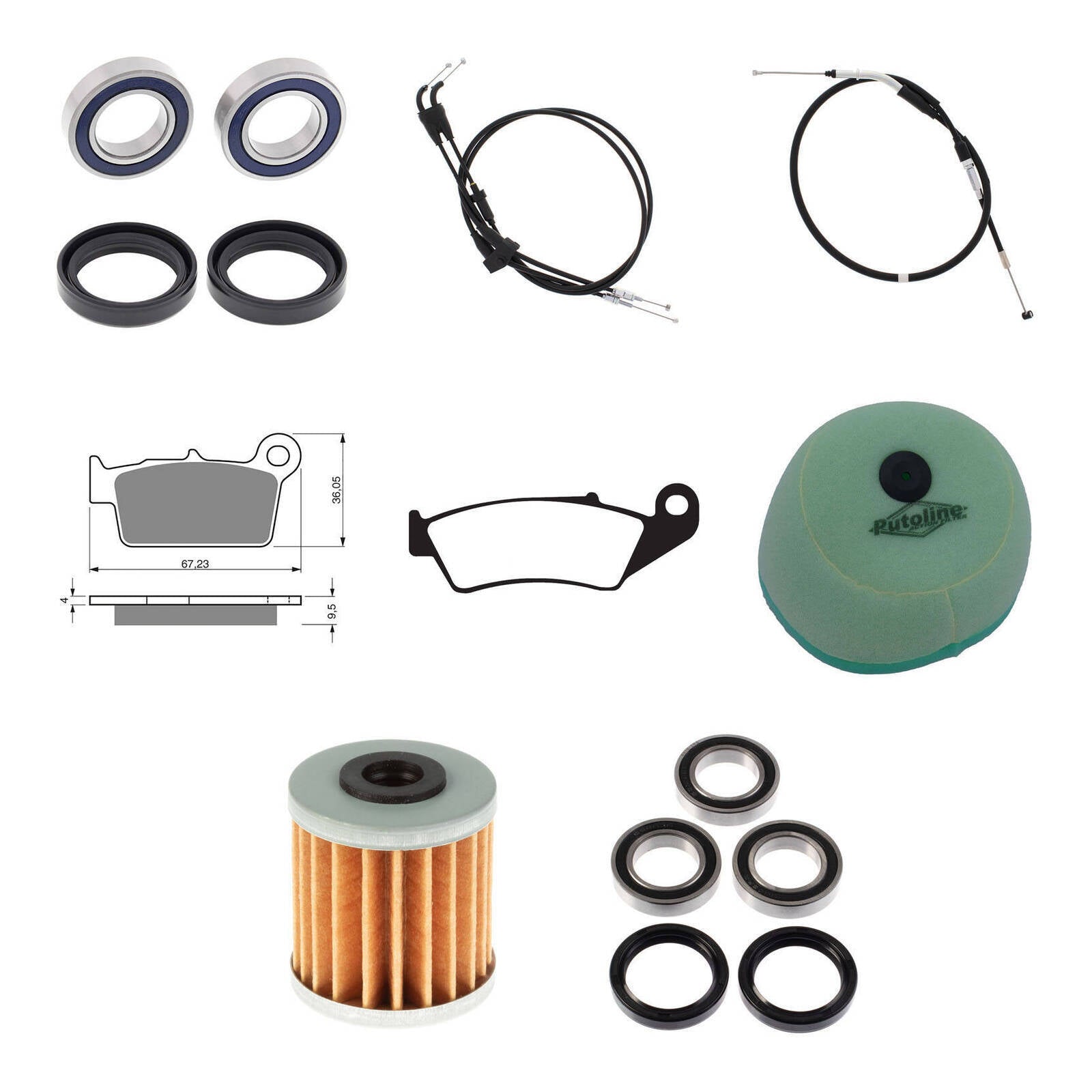 Suzuki Offroad Refurb Kit