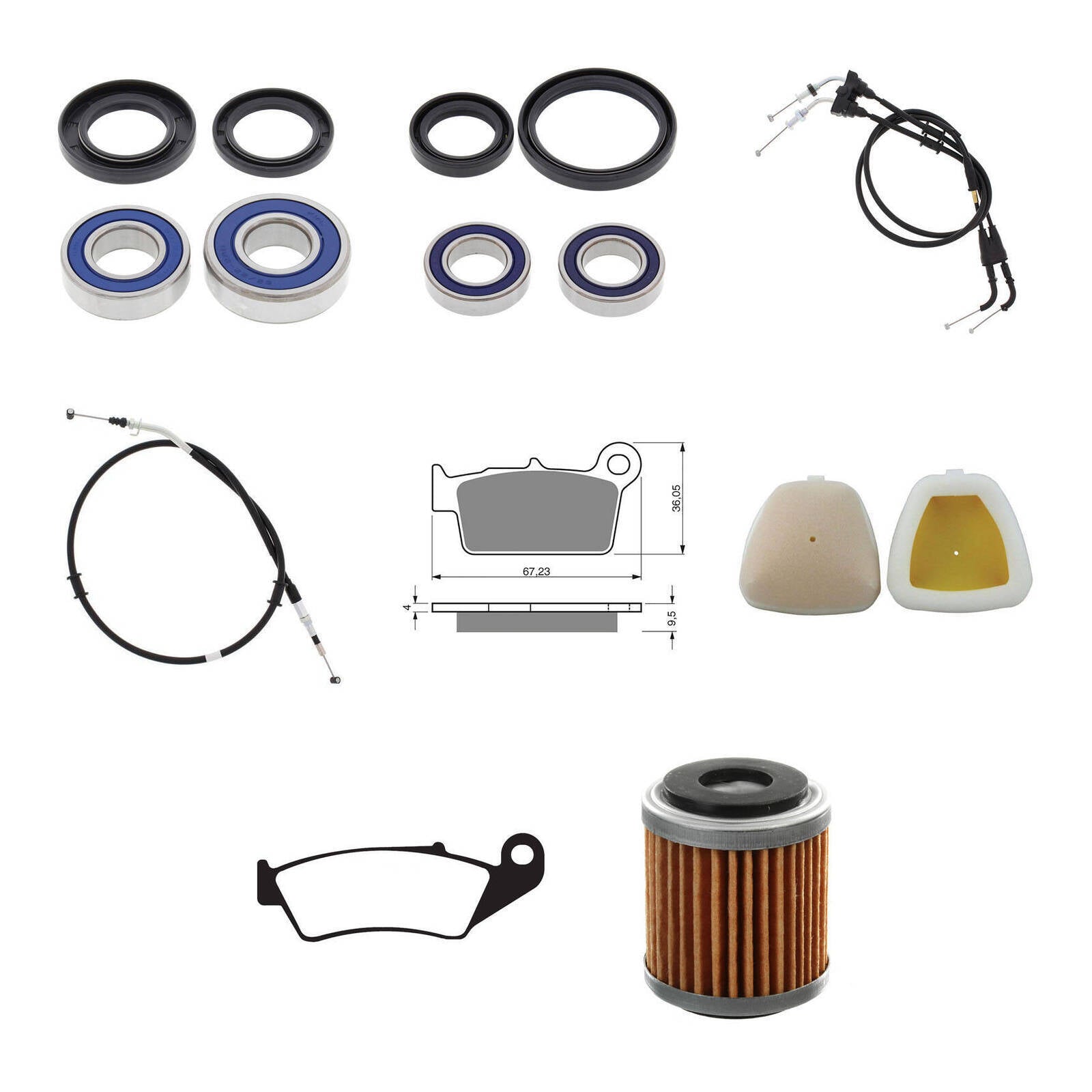 Yamaha Offroad Refurb Kit