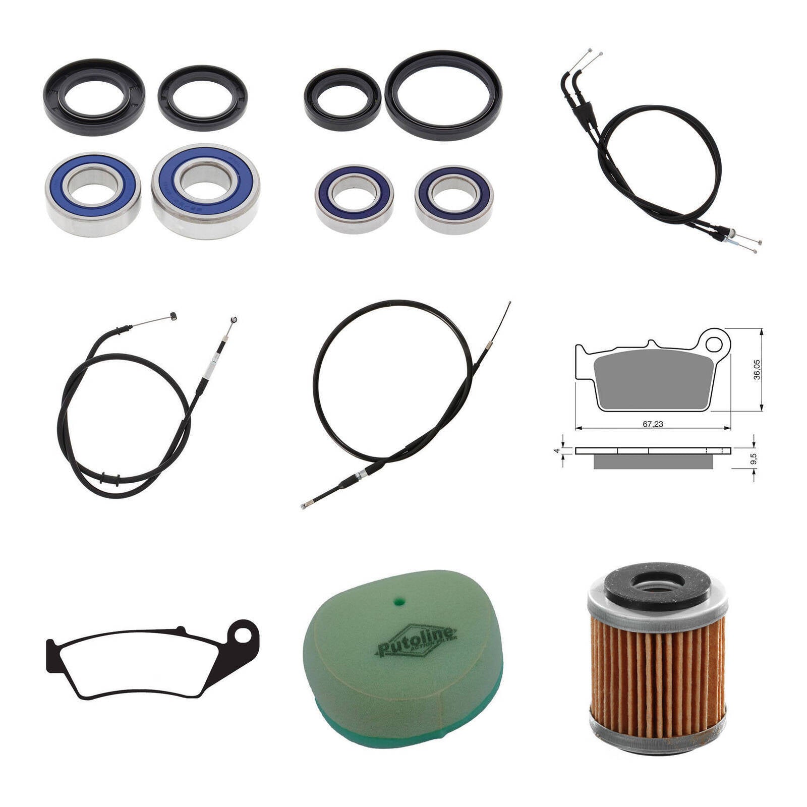 Yamaha Offroad Refurb Kit